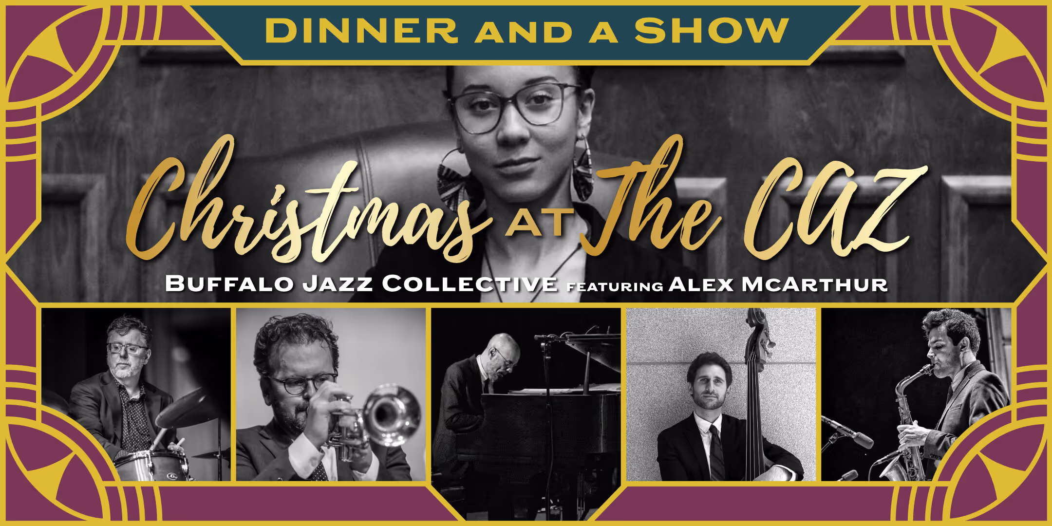 Christmas at The Caz | Buffalo Jazz Collective featuring Alex McArthur