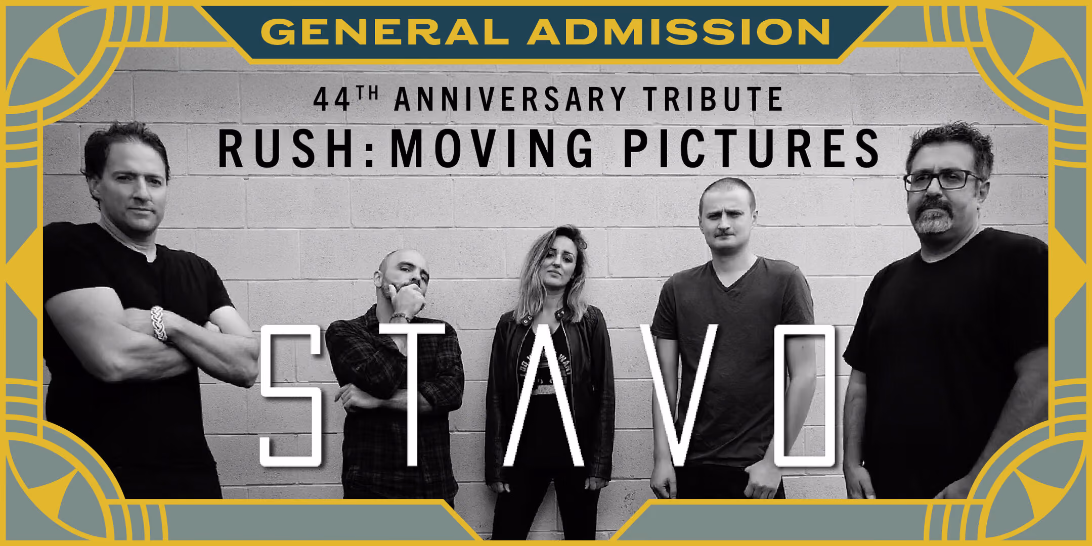 STAVO Presents: 44th Anniversary Tribute to Rush's Moving Pictures