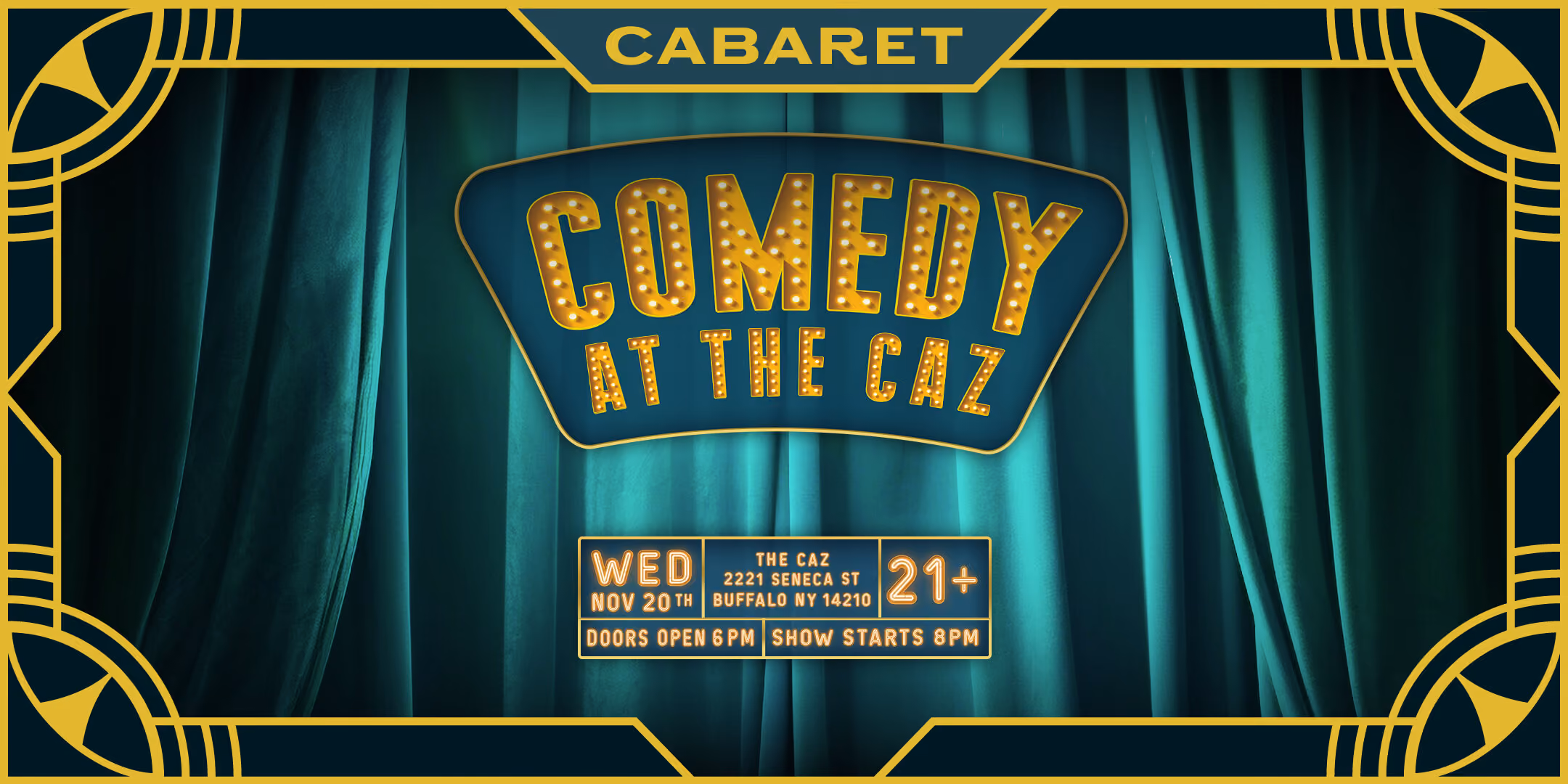Comedy at The Caz
