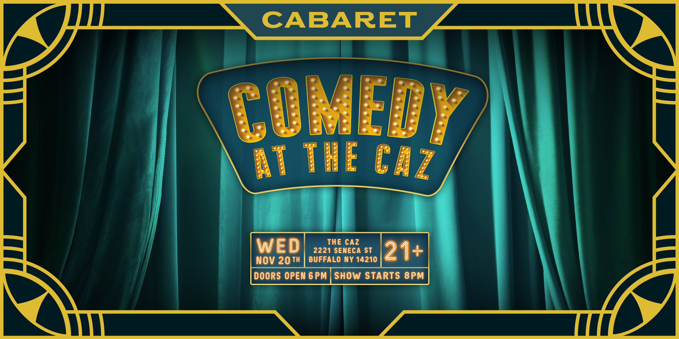 Comedy at The Caz