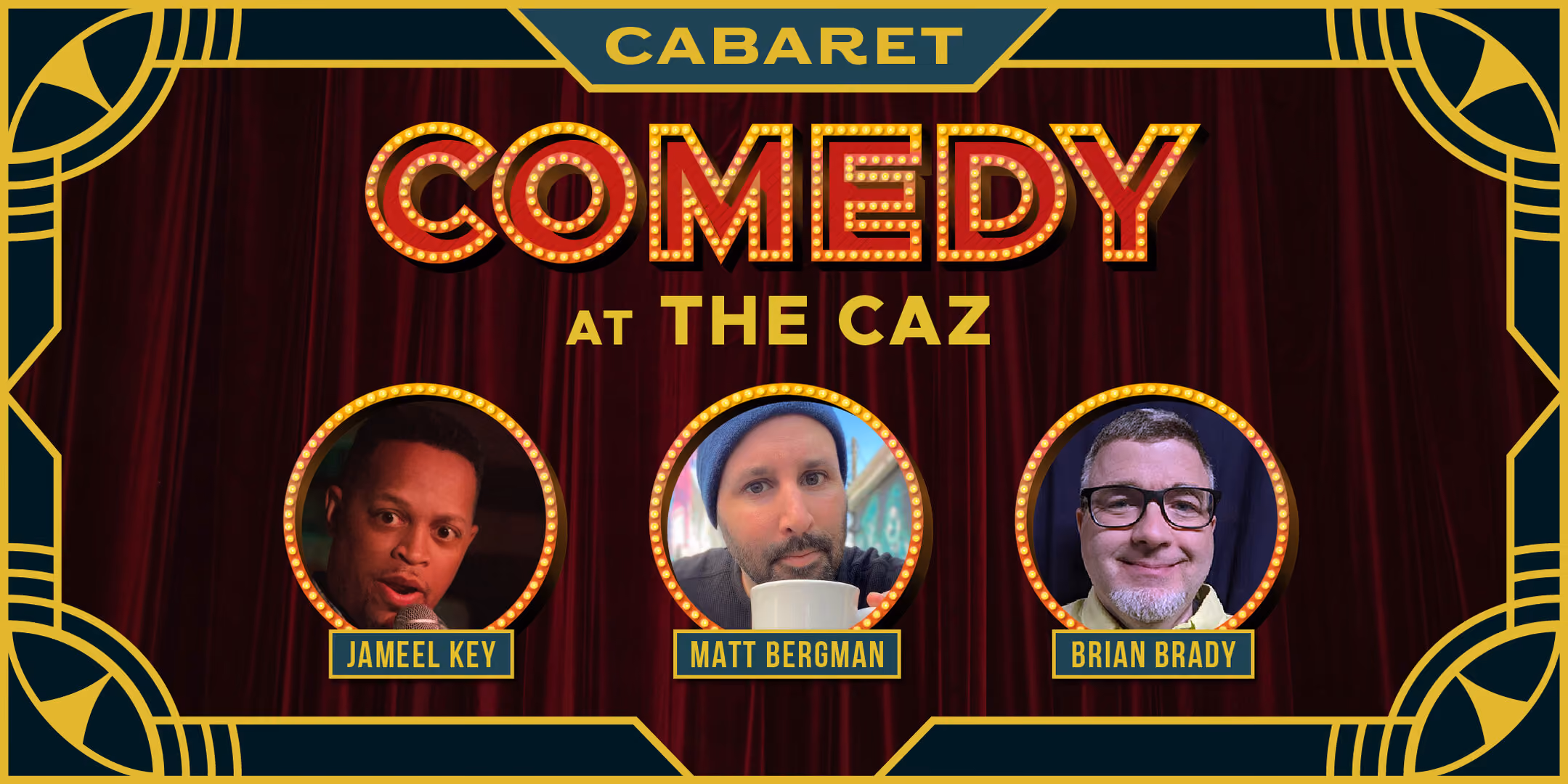 Comedy at The Caz