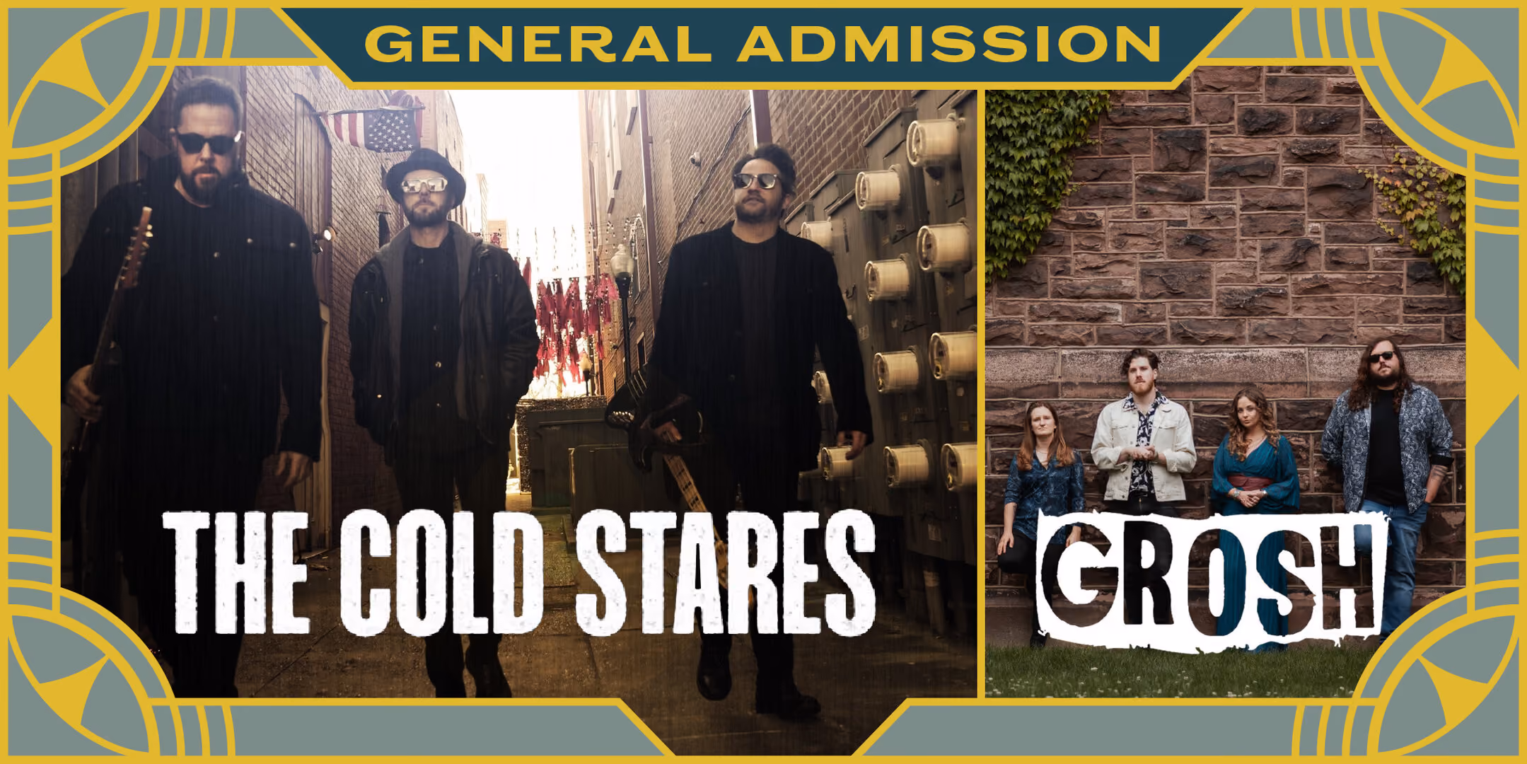 The Cold Stares w/ GROSH