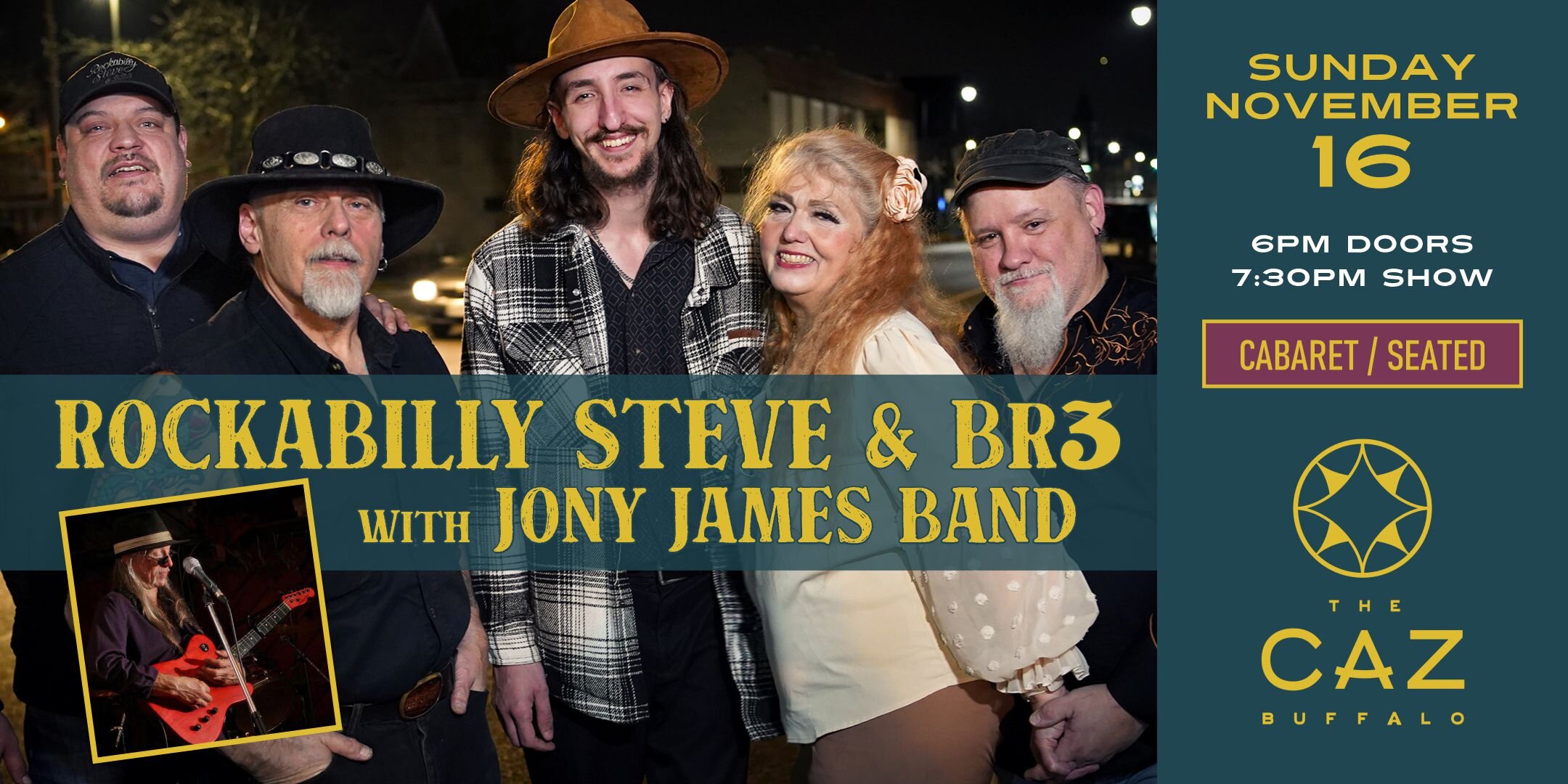 Rockabilly Steve & BR3 w/ Jony James