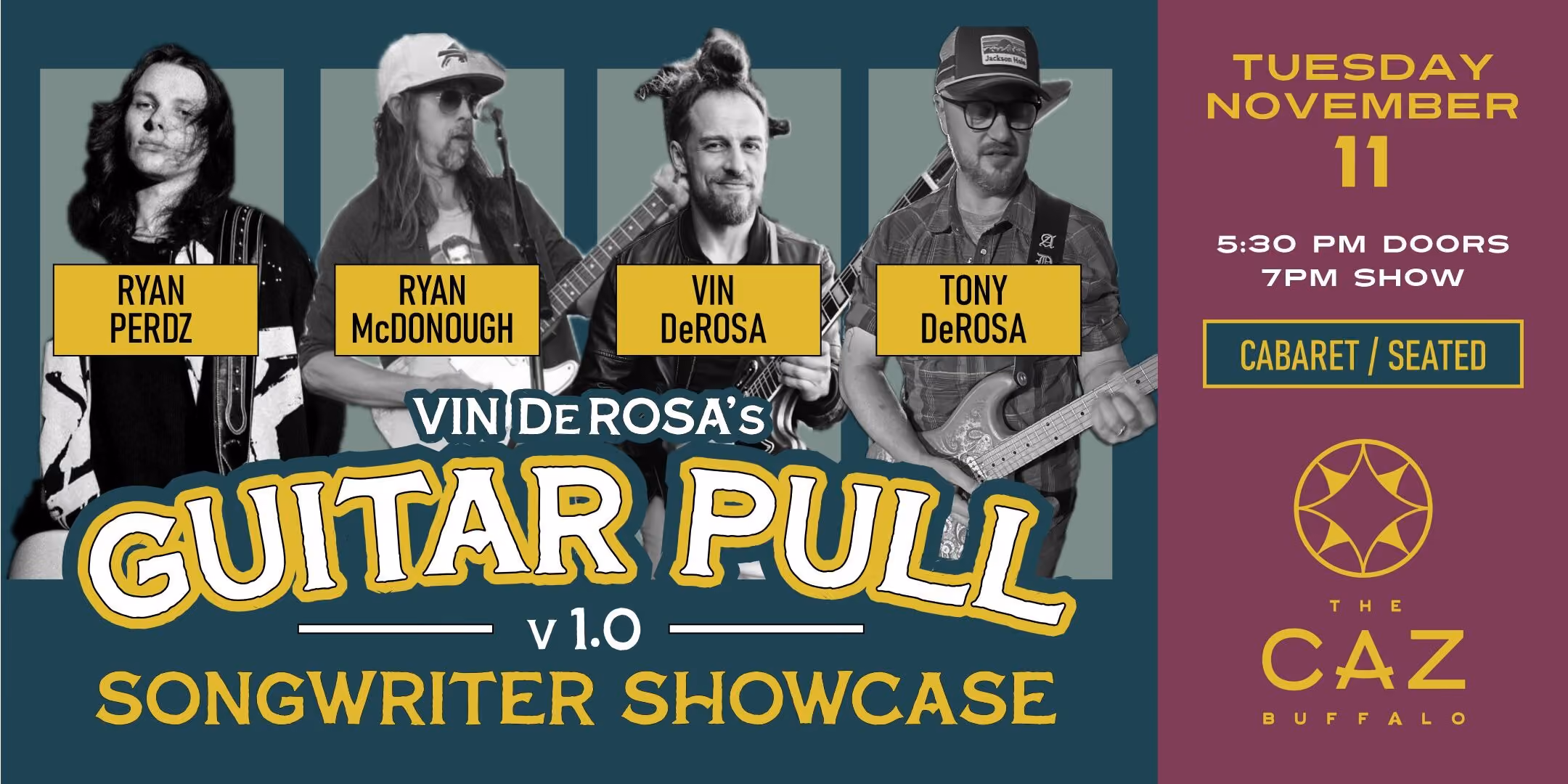 VIN DEROSA's GUITAR PULL