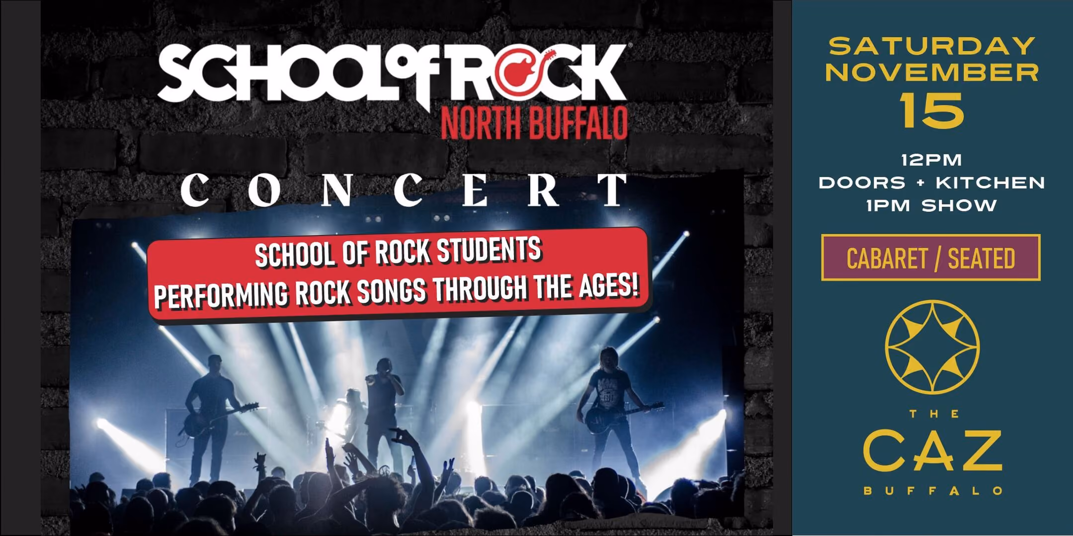 School Of Rock Student Concert