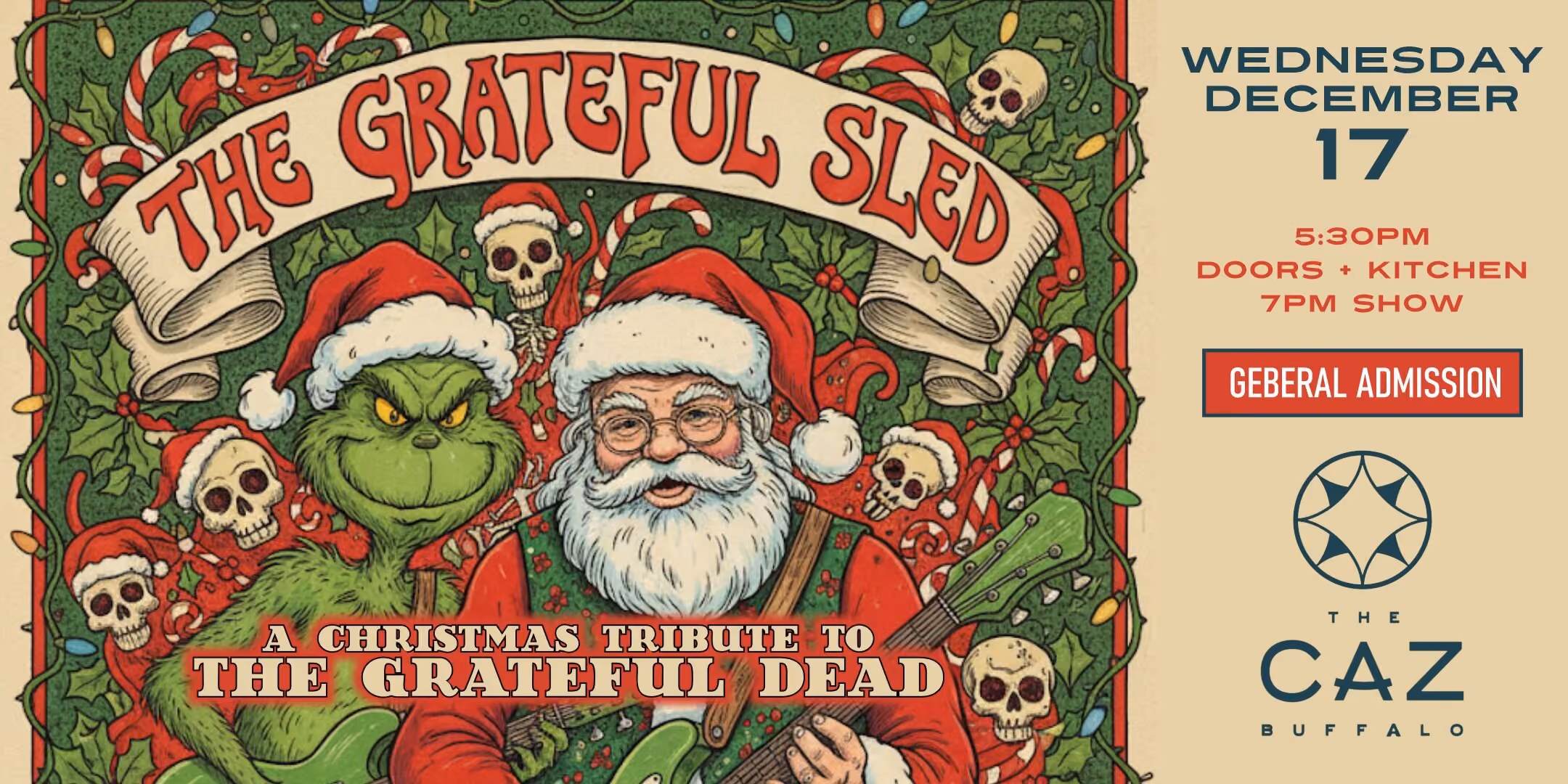 GRATEFUL SLED: A Christmas Tribute To The Grateful Dead