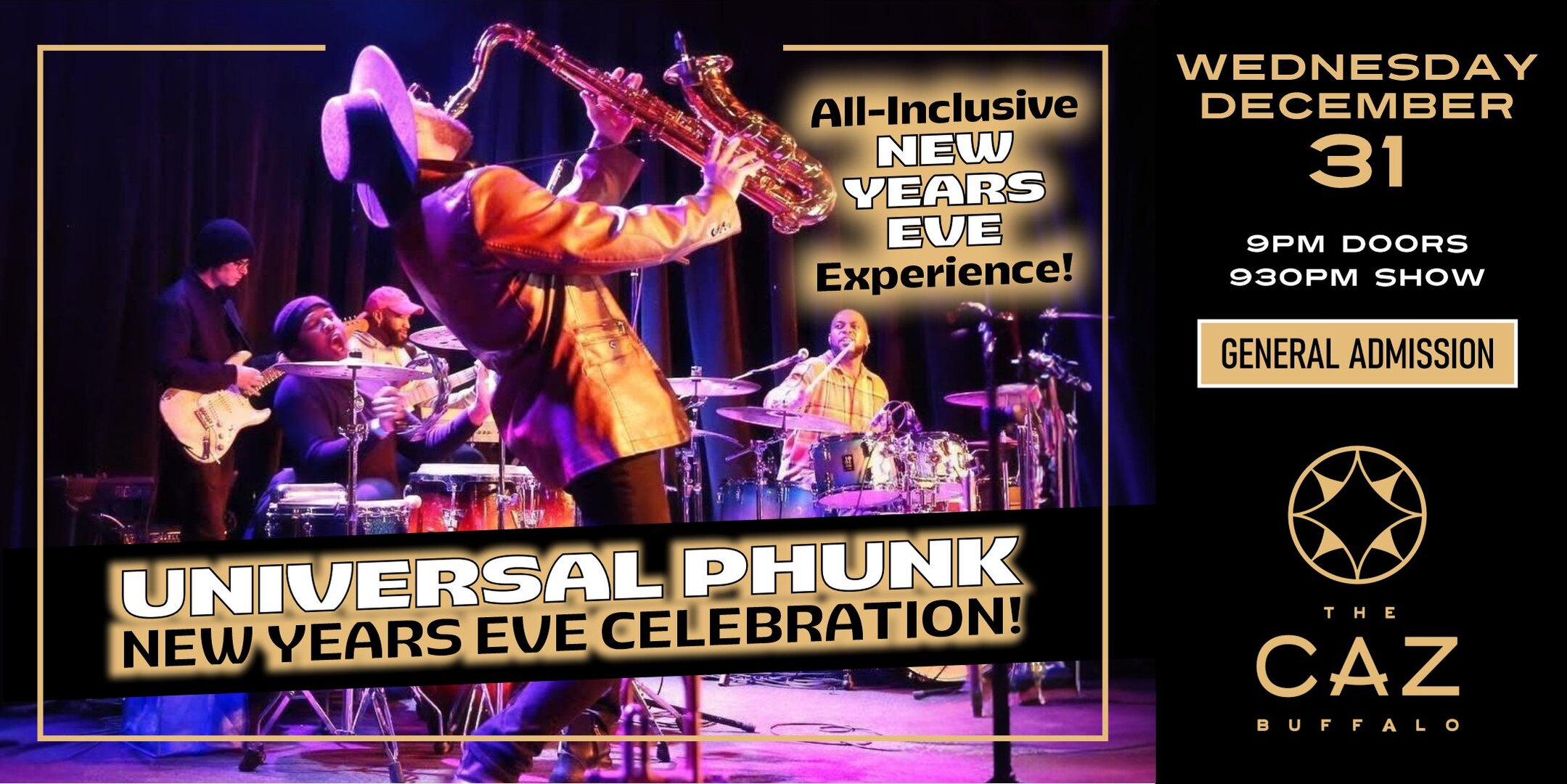 New Years Eve Celebration w/ Universal Phunk