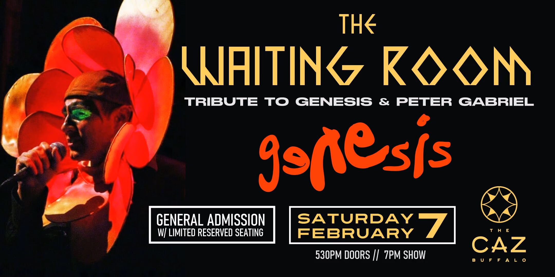 WAITING ROOM - A Tribute To Genesis & Peter Gabriel