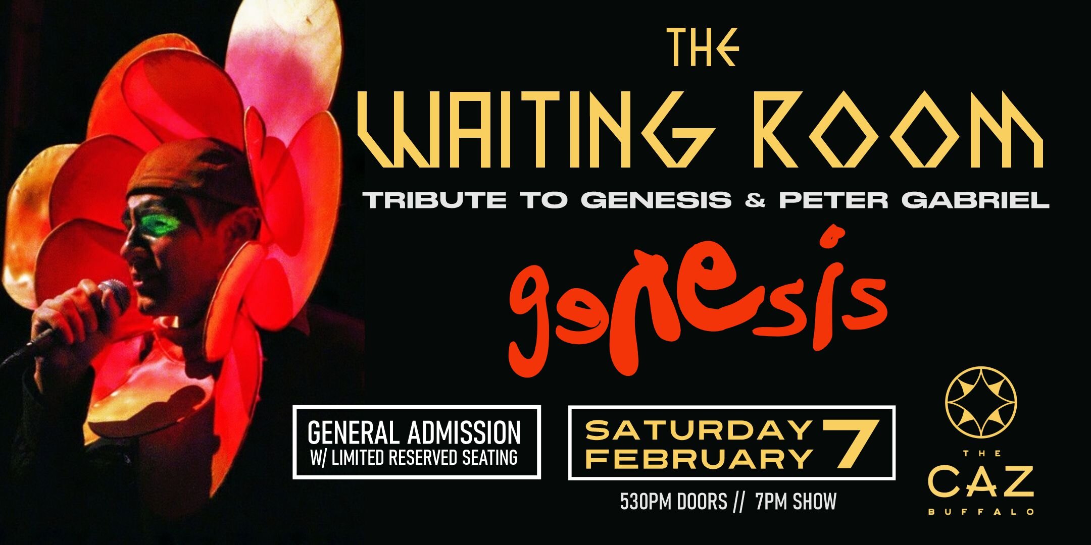 WAITING ROOM - A Tribute To Genesis & Peter Gabriel