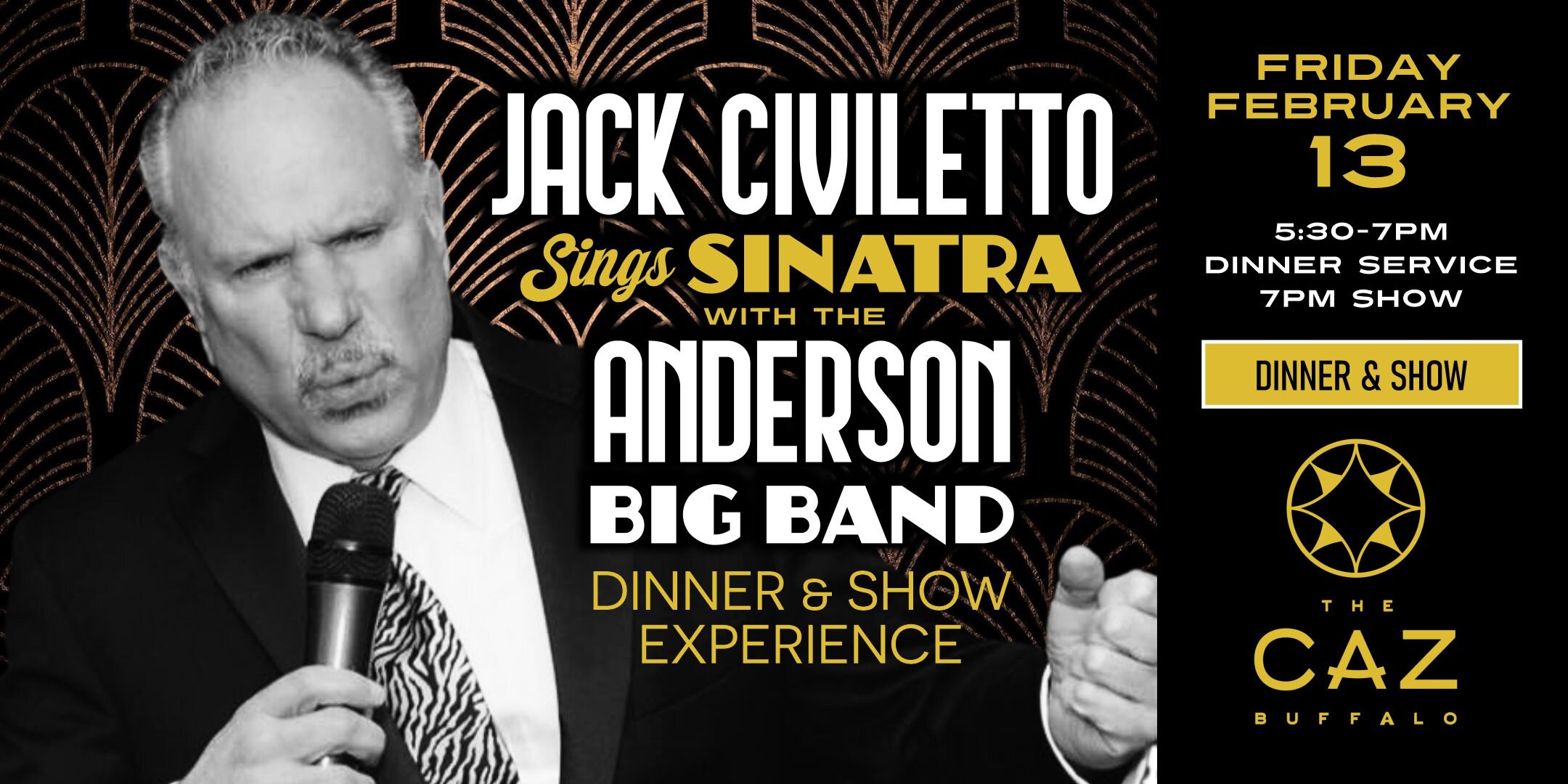 Jack Civiletto & The Anderson Big Band - Dinner & Show Experience