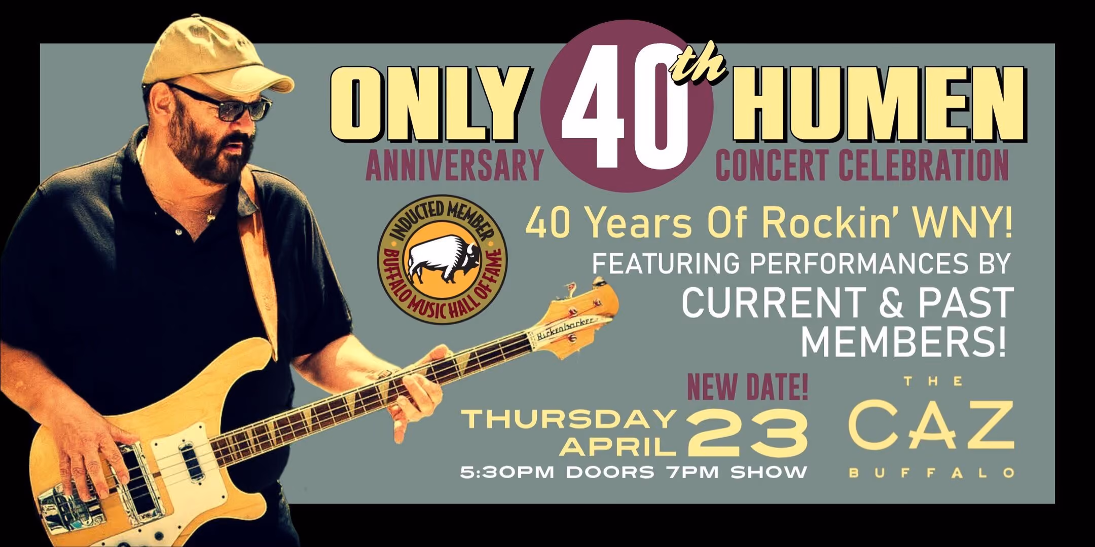 ONLY HUMEN 40TH ANNIVERSARY CONCERT (New Show Date)
