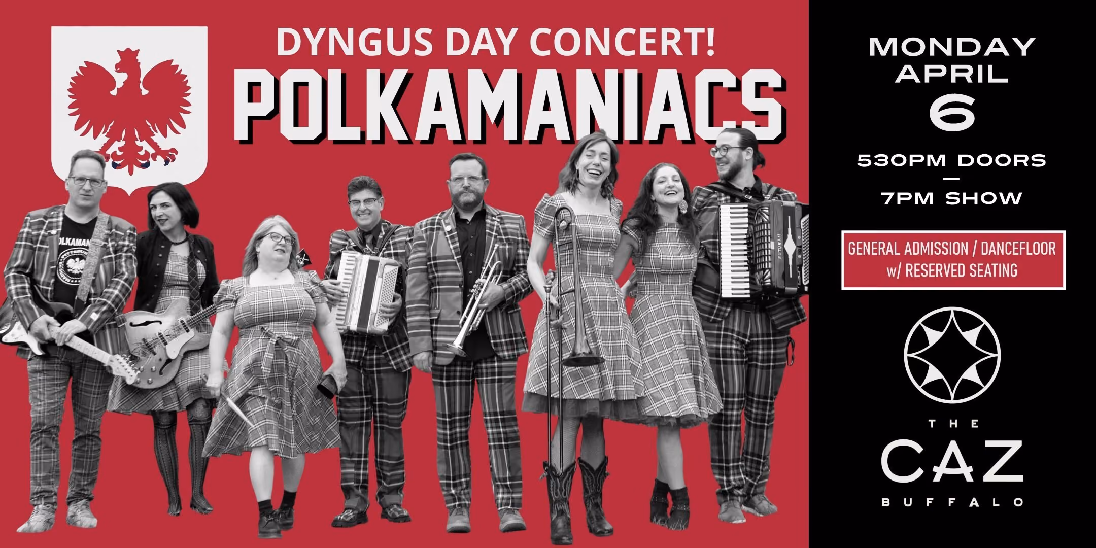 THE POLKAMANIACS - Dyngus Day Concert
