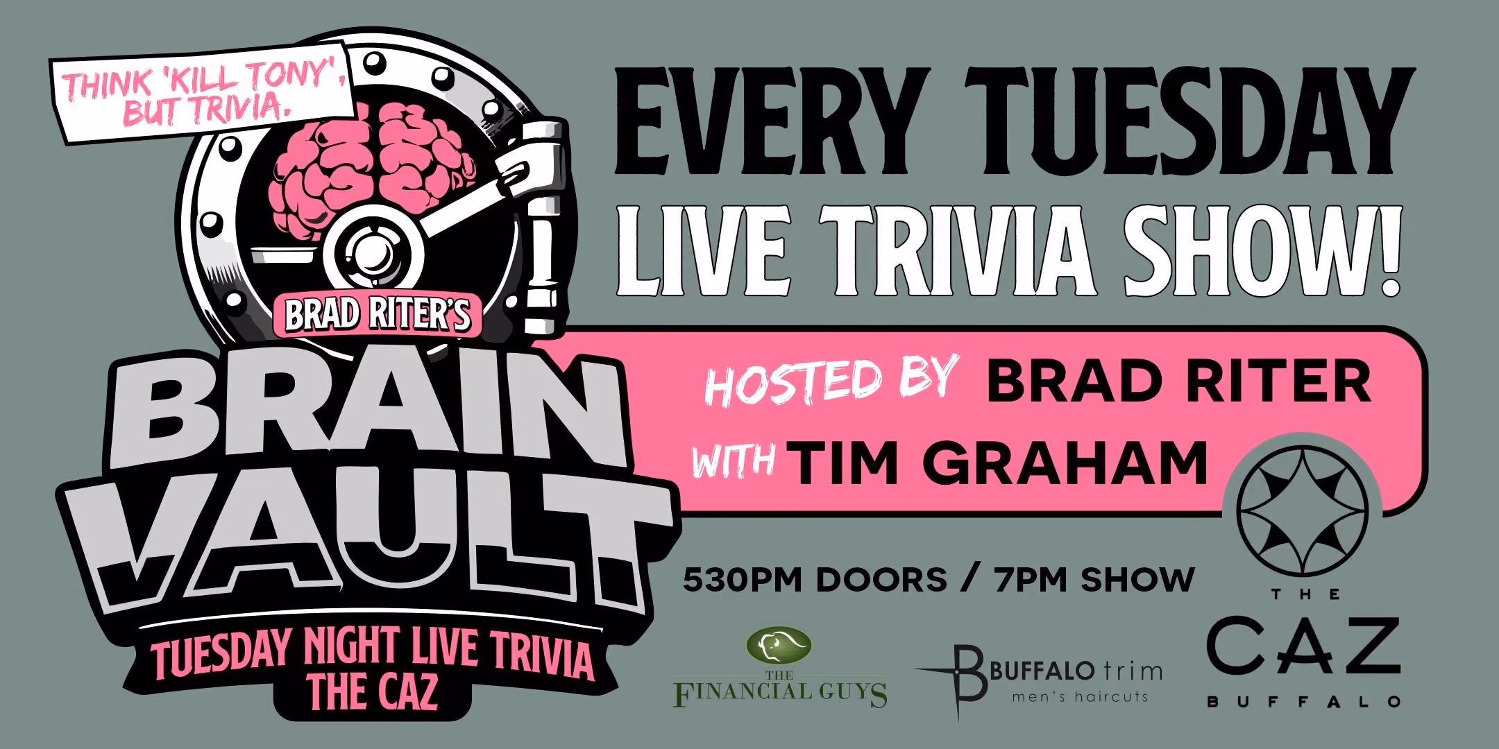BRAIN VAULT - Live Trivia Show / Hosted by Brad Riter / S1 E3
