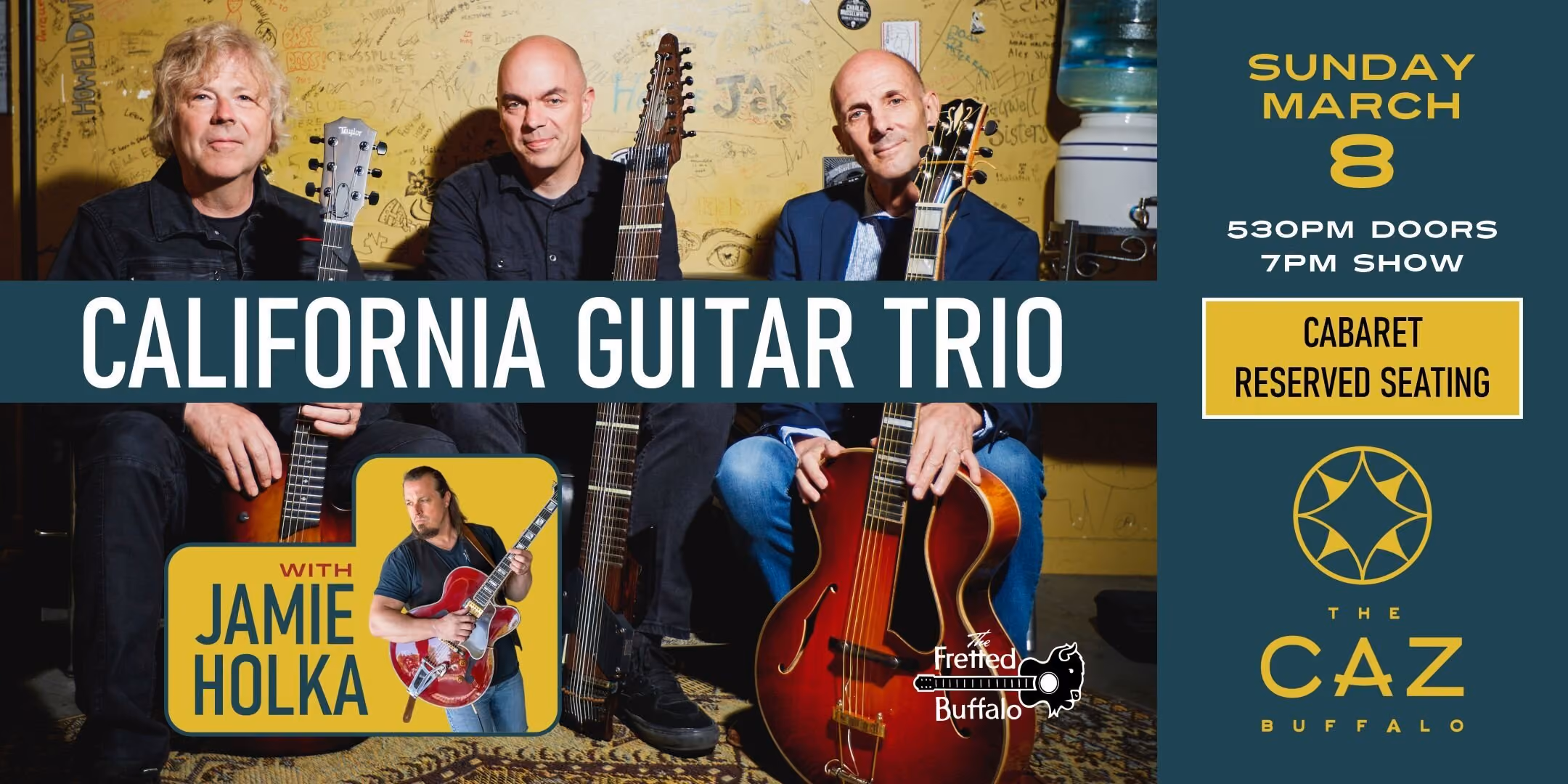 California Guitar Trio wsg Jamie Holka