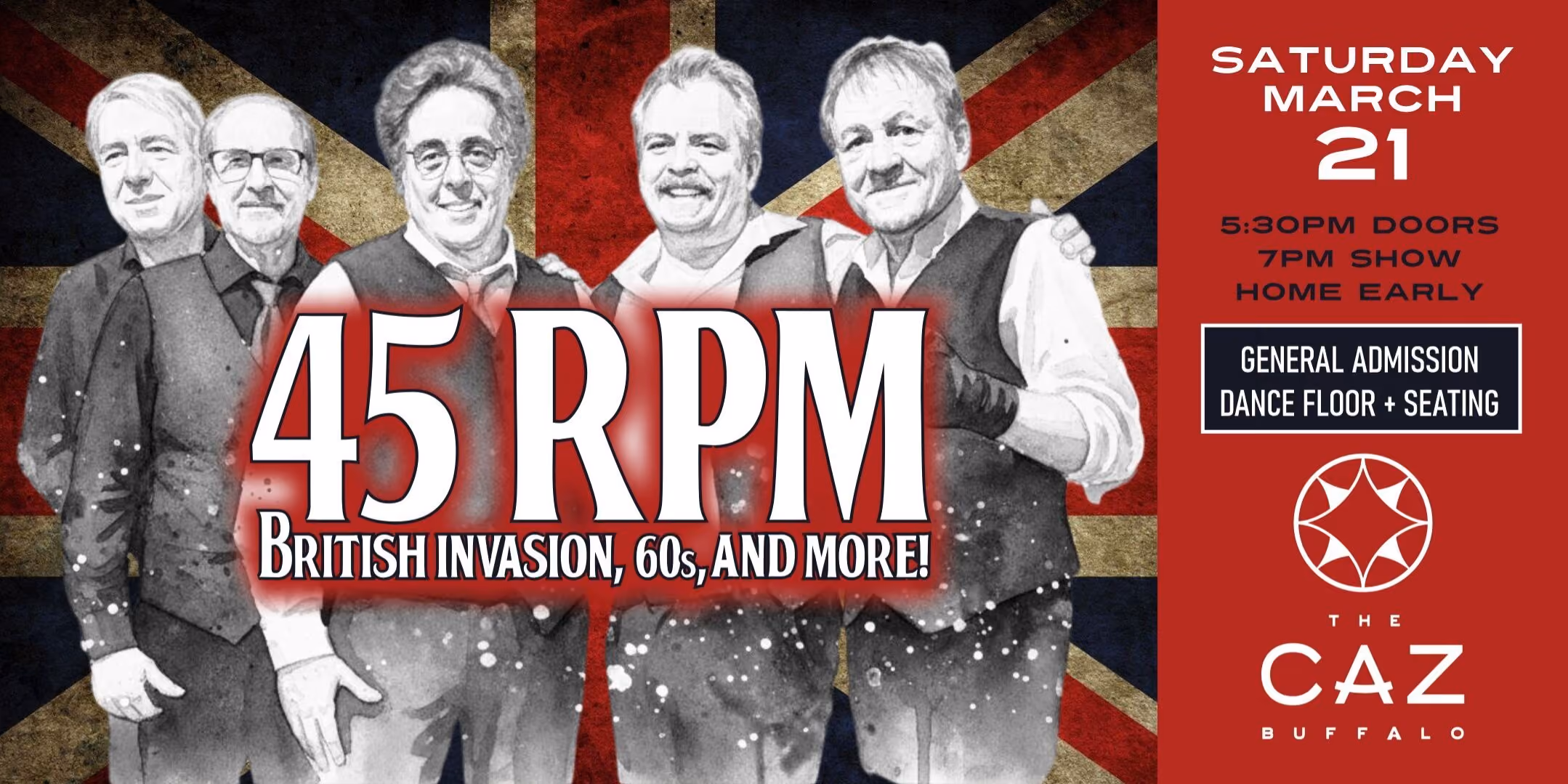 45 RPM British Invasion Band