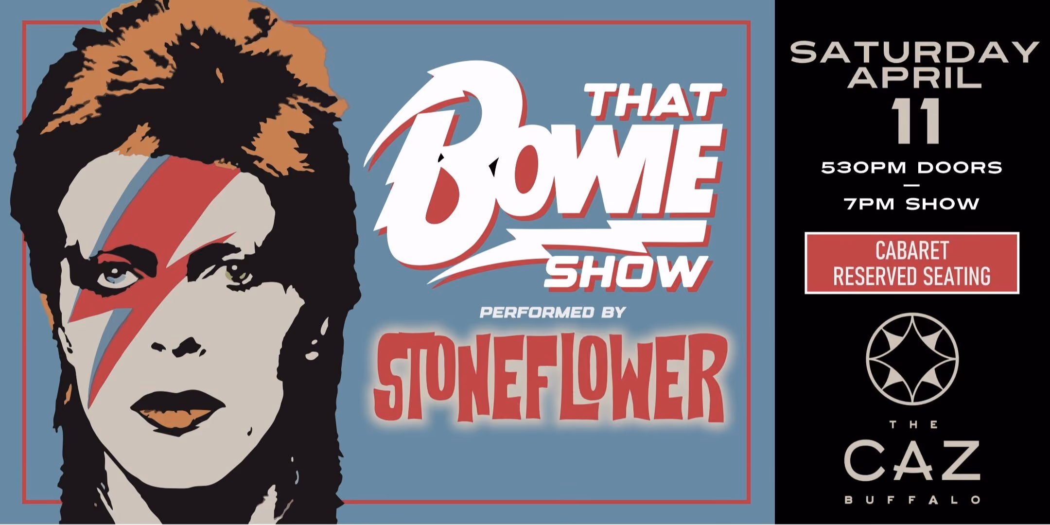 THAT BOWIE SHOW - The Music Of David Bowie presented by Stoneflower