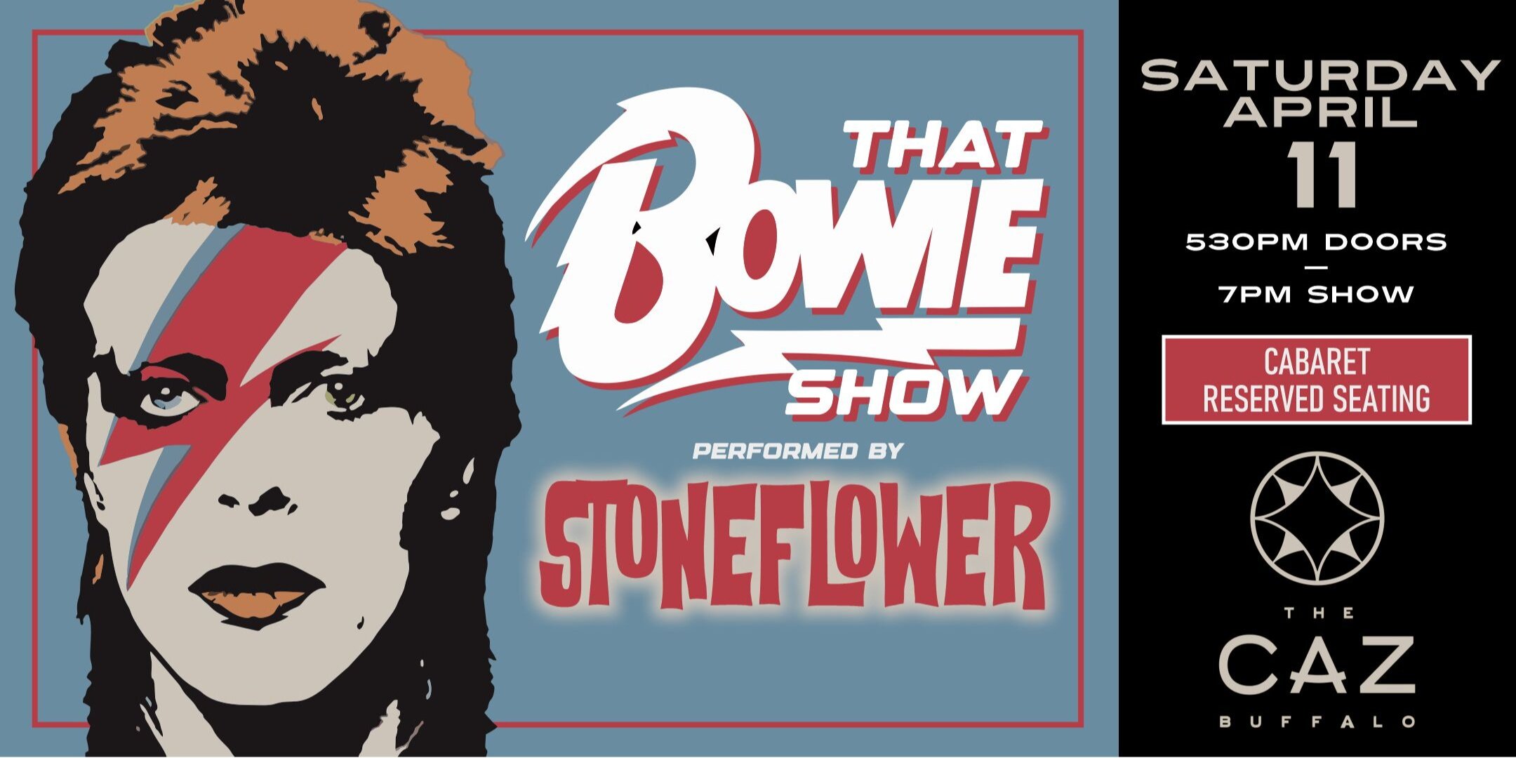 THAT BOWIE SHOW - The Music Of David Bowie presented by Stoneflower