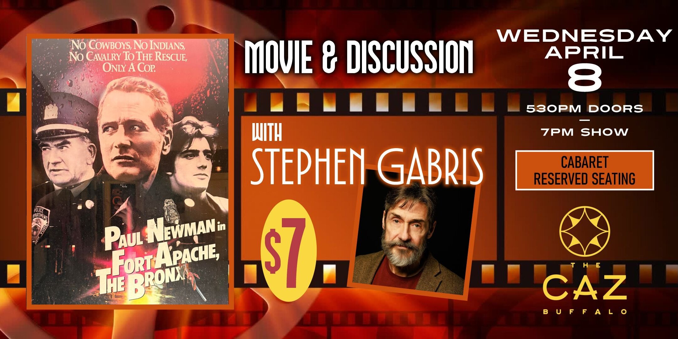 "Fort Apache, The Bronx" Movie & Discussion with Stephen Gabris