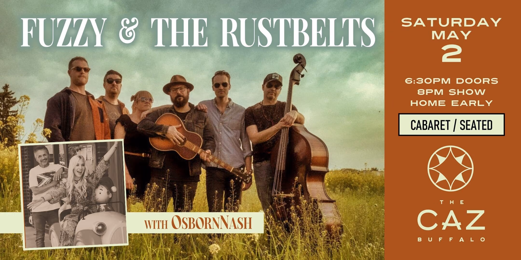 FUZZY & THE RUSTBELTS w/ OsbornNash