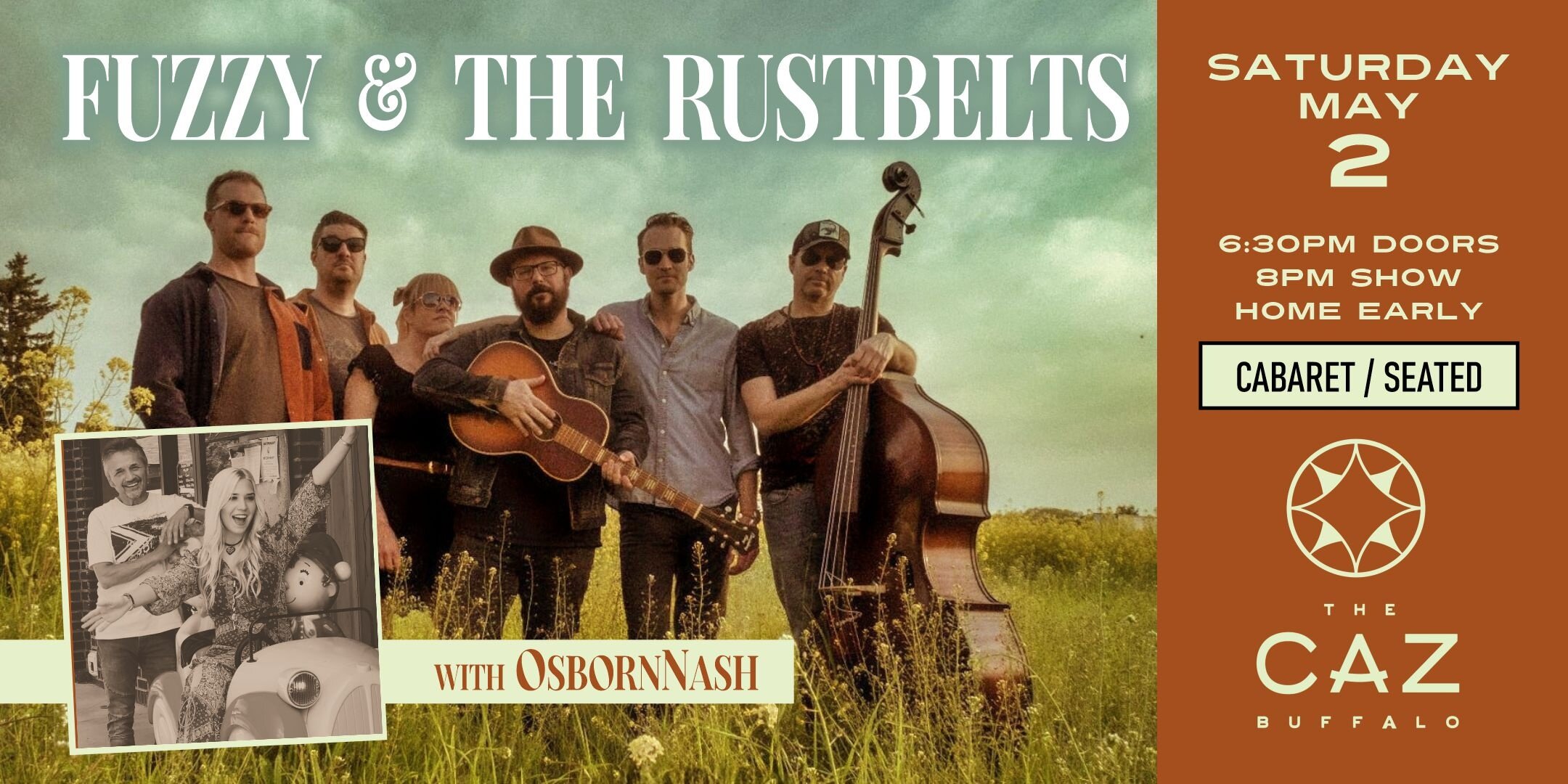 FUZZY & THE RUSTBELTS w/ OsbornNash