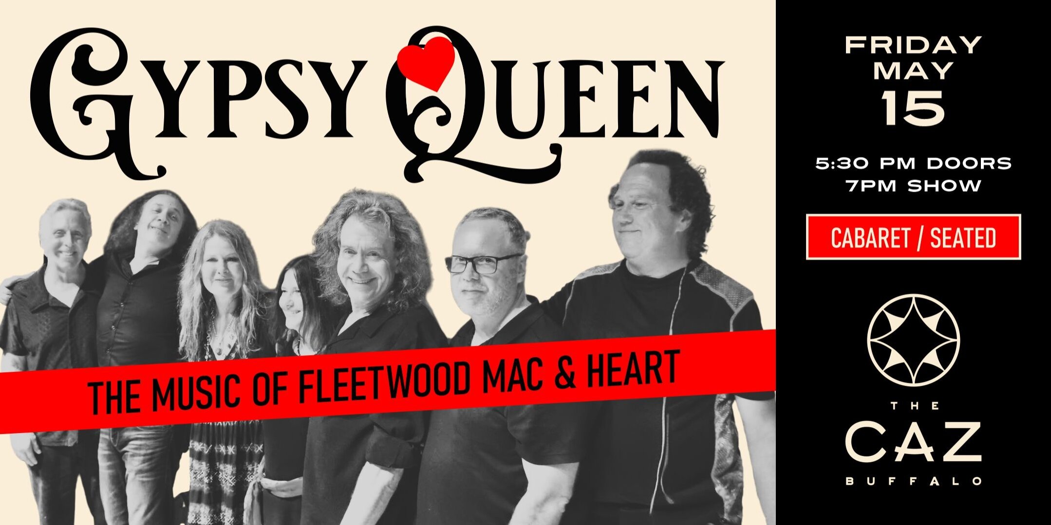 GYPSY QUEEN - The Music of Fleetwood Mac & Heart