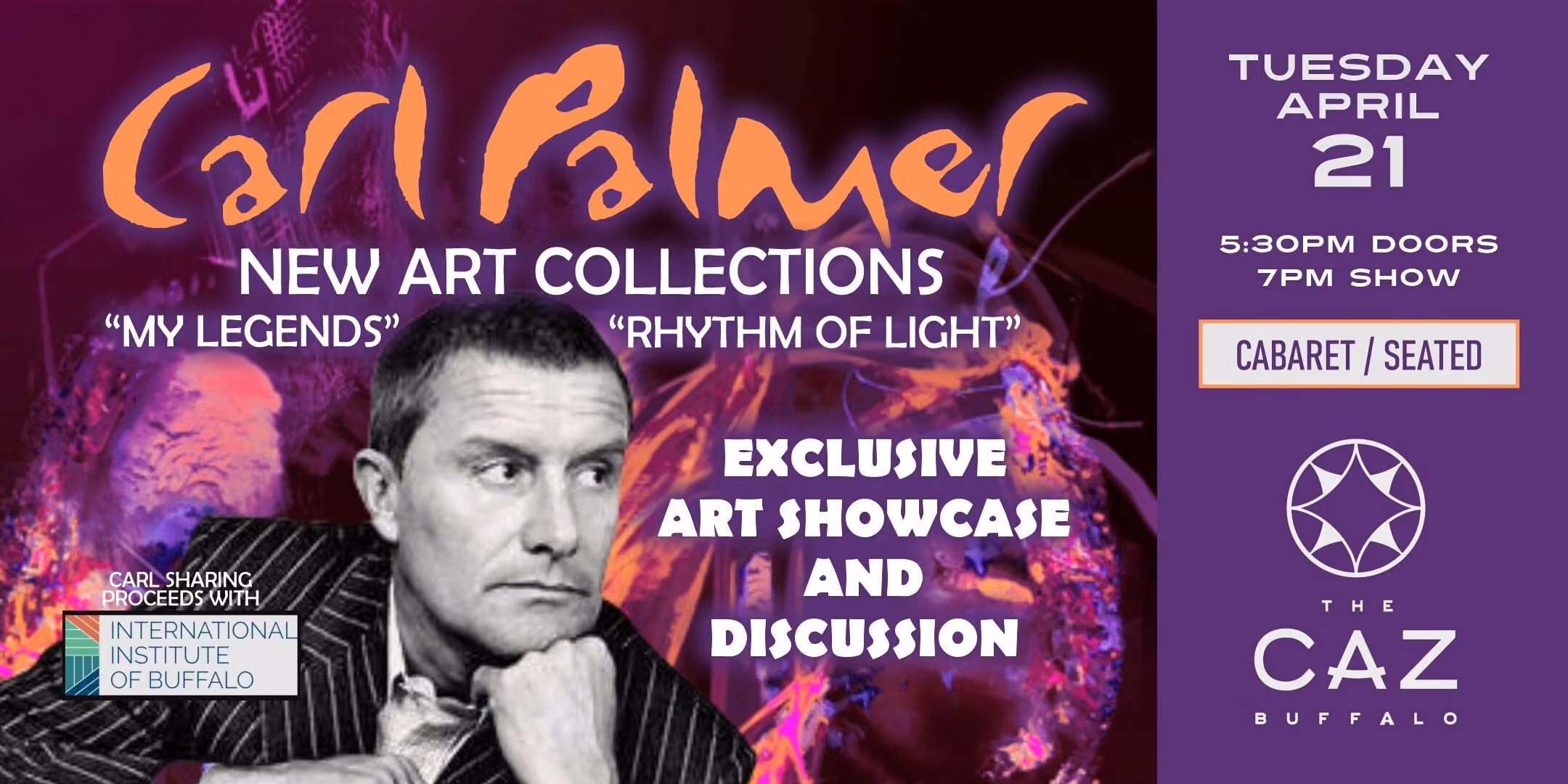 Carl Palmer: Art Showcase & Discussion