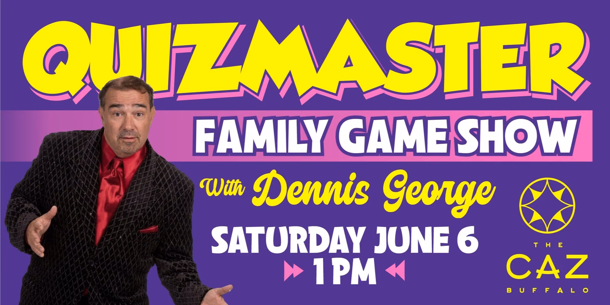 QUIZMASTER Family Game Show with Dennis George