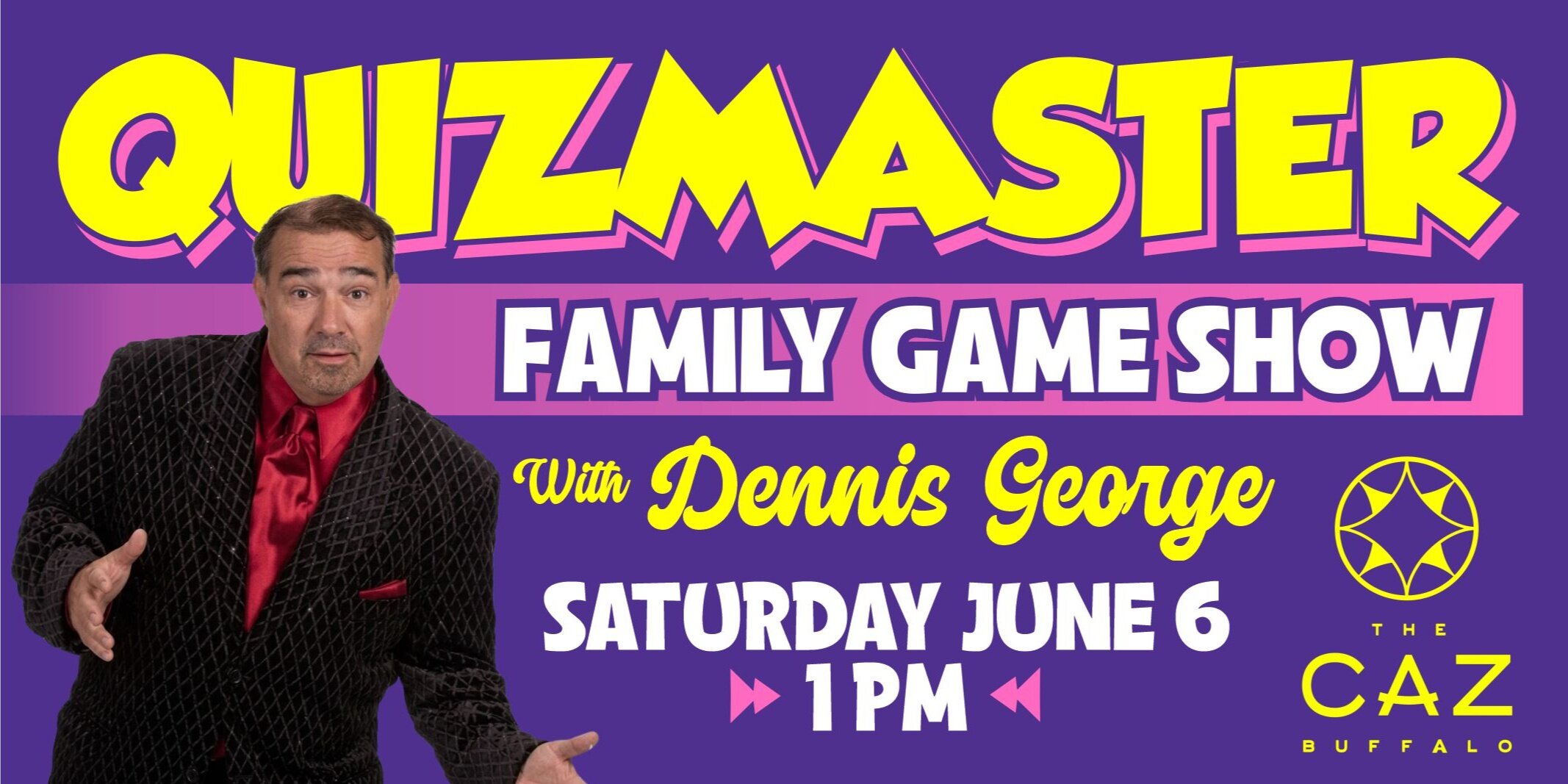 QUIZMASTER Family Game Show with Dennis George