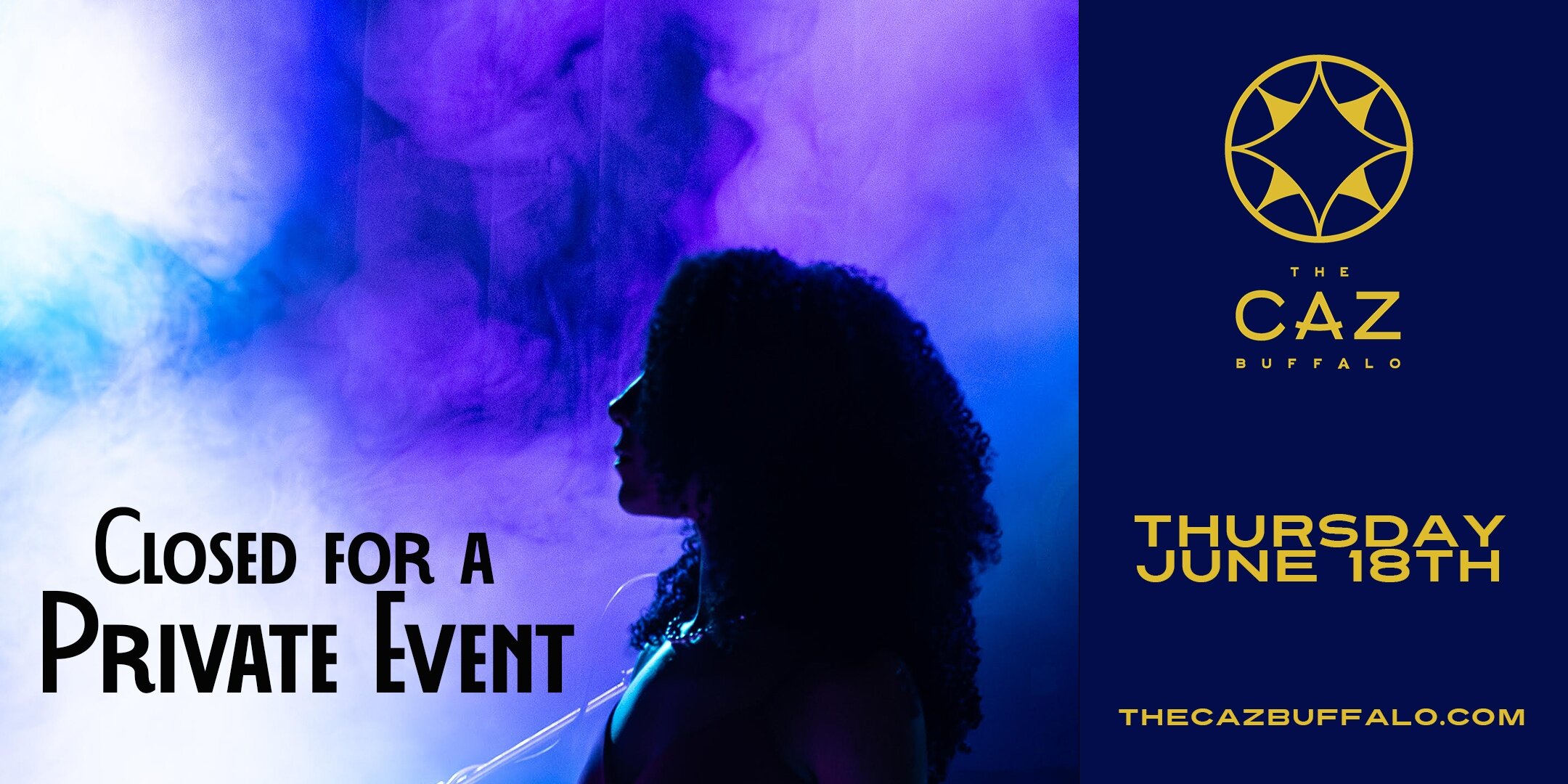 Closed for Private Event - Click for information