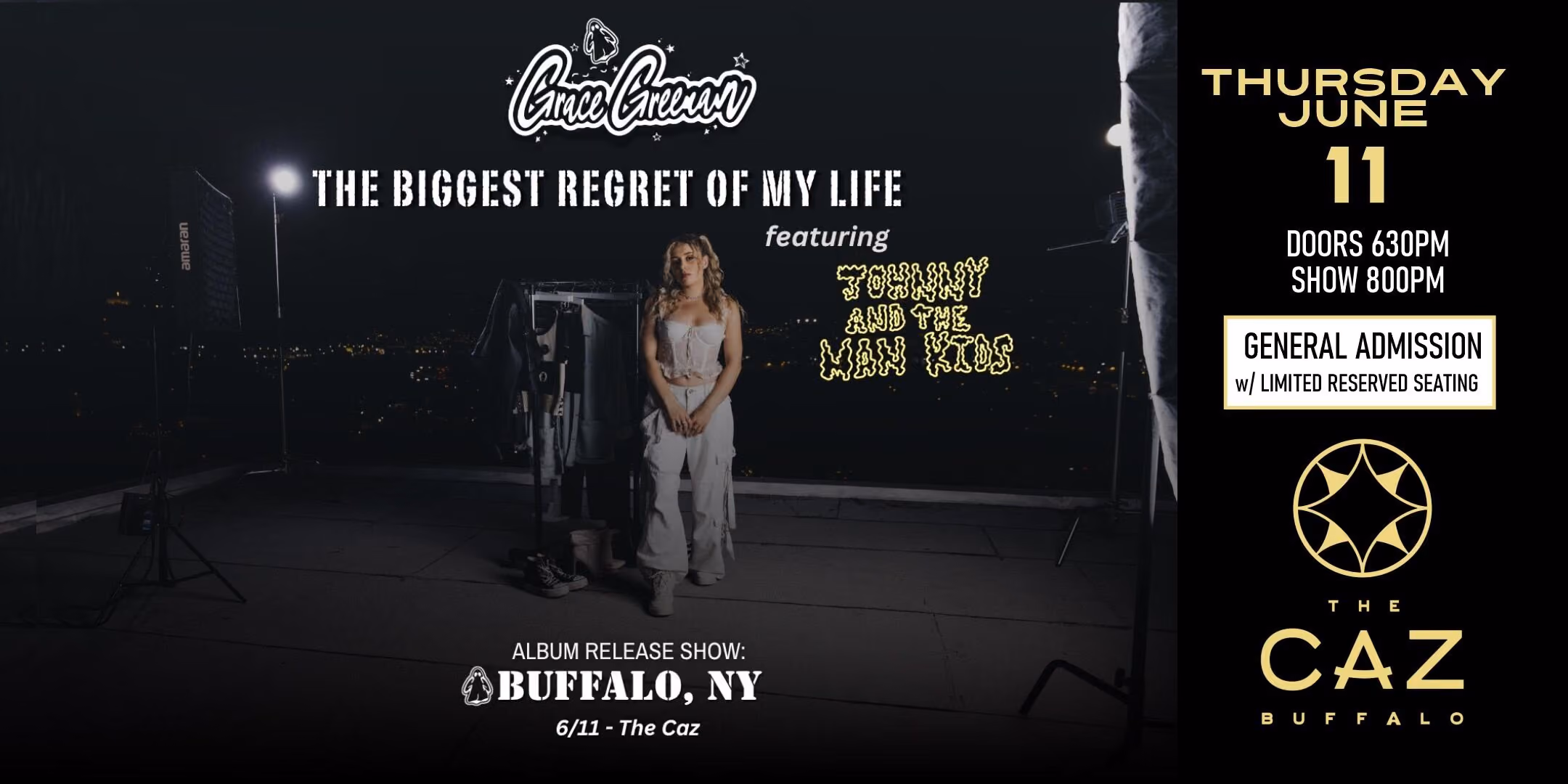 Grace Greenan: "The Biggest Regret of My Life" Album Release Show wsg Johnny & The Man Kids