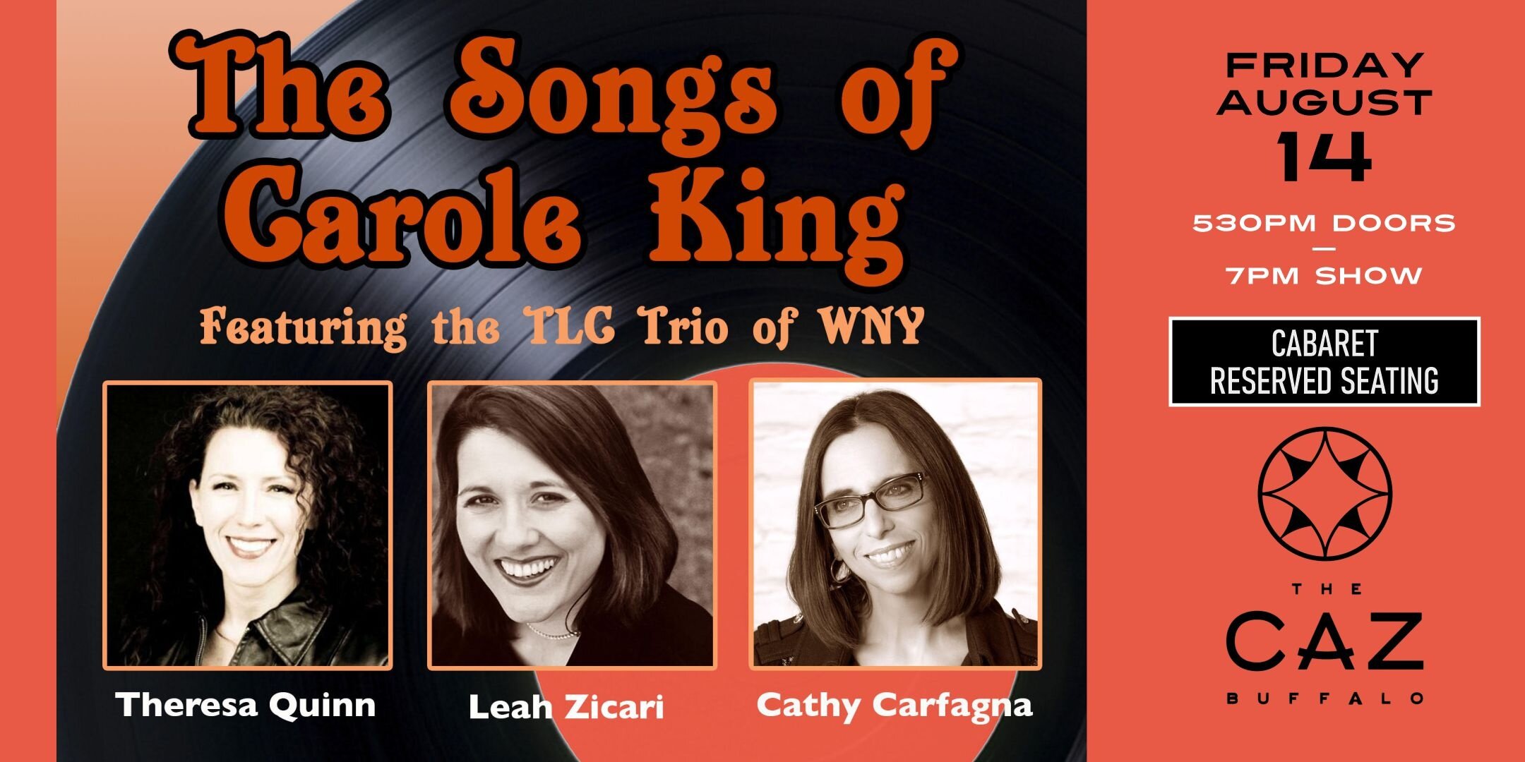 The Songs Of Carole King - The TLC Trio of WNY