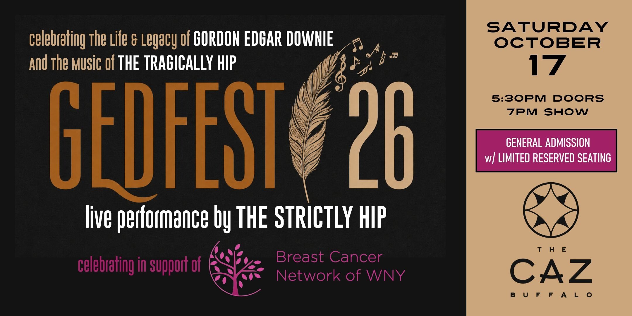 GED FEST 26 w/ The Strictly Hip