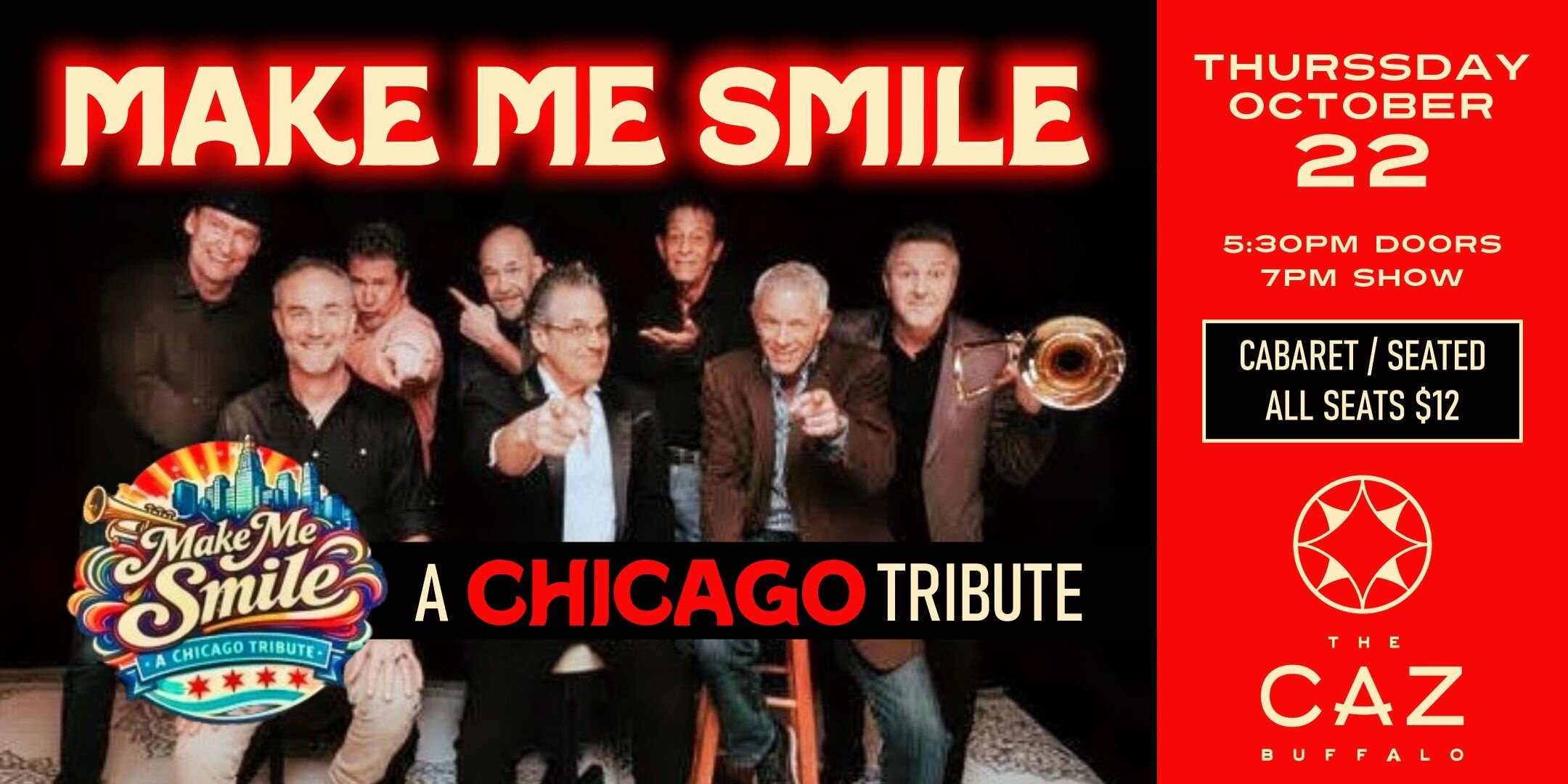 MAKE ME SMILE - The Music Of Chicago