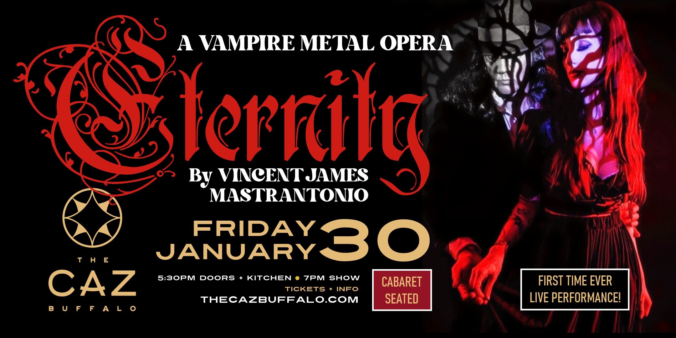 ETERNITY: A Vampire Metal Opera by Vincent James Mastrantonio