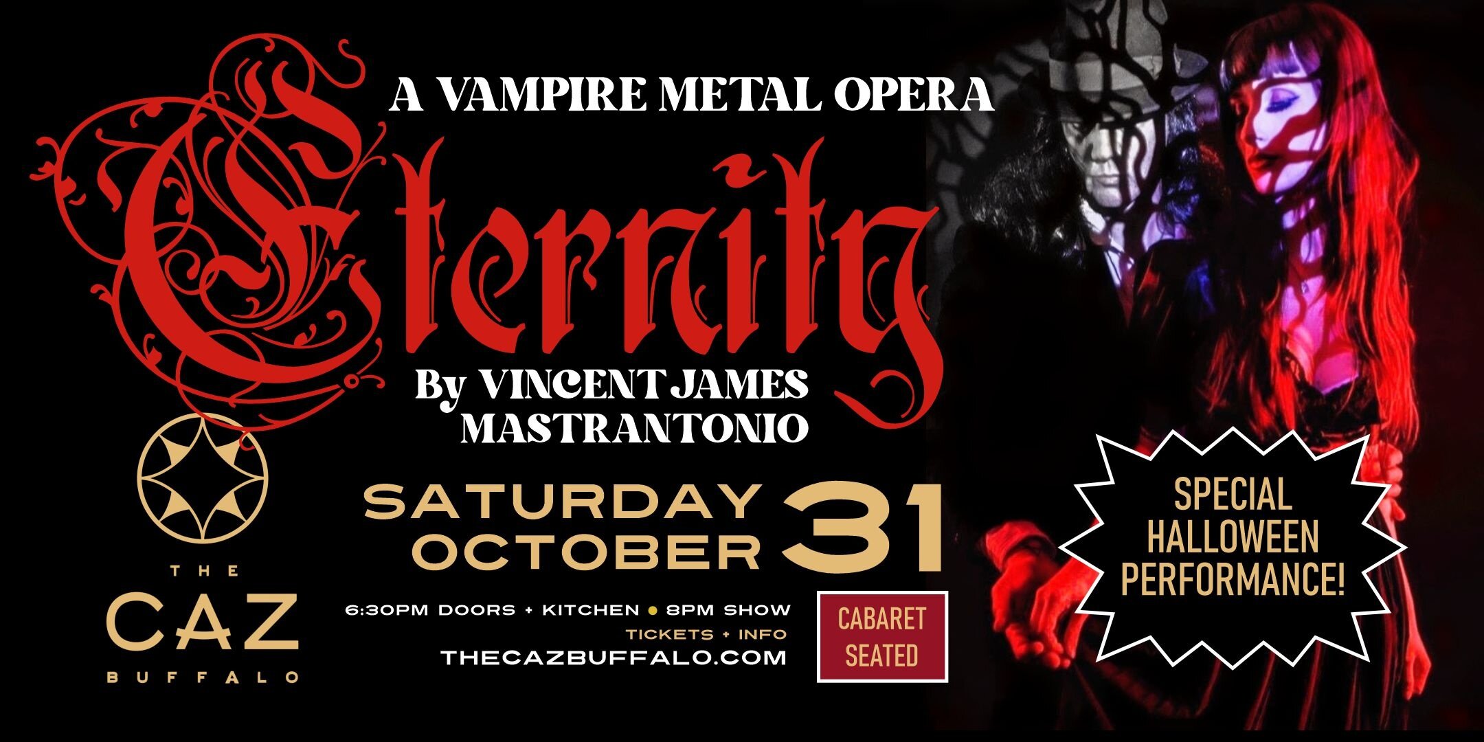 ETERNITY: A Vampire Metal Opera by Vincent James Mastrantonio