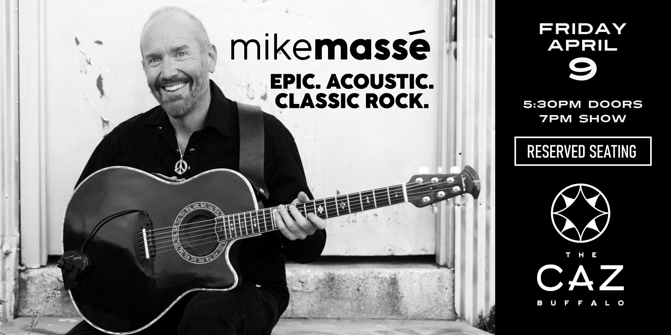 MICHAEL MASSE - Epic. Acoustic. Classic Rock.