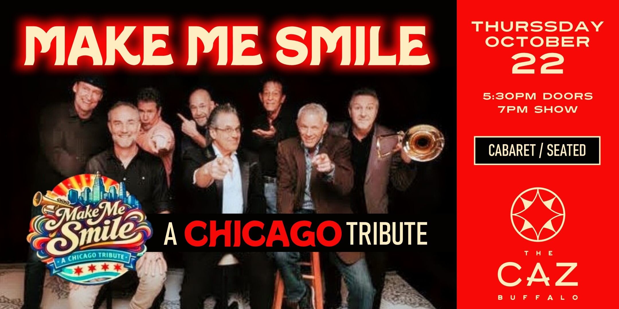 MAKE ME SMILE - The Music Of Chicago