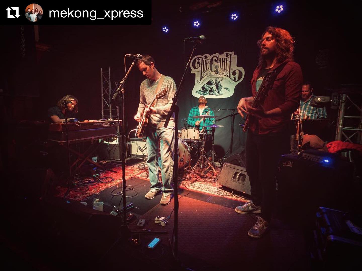 Modern Groove Syndicate performing on stage at The Camel