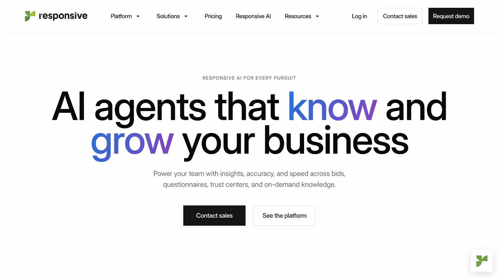 Responsive
