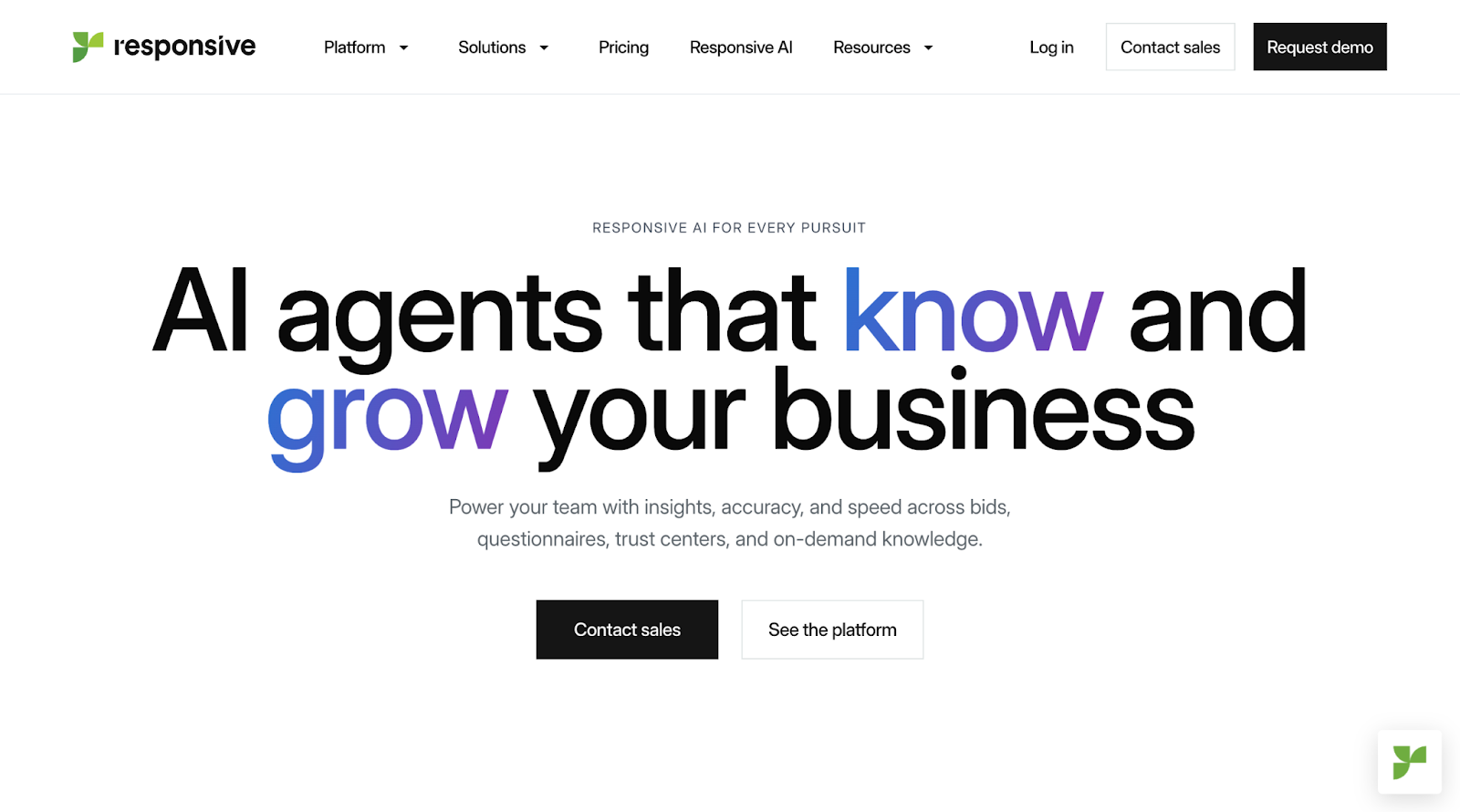 Responsive