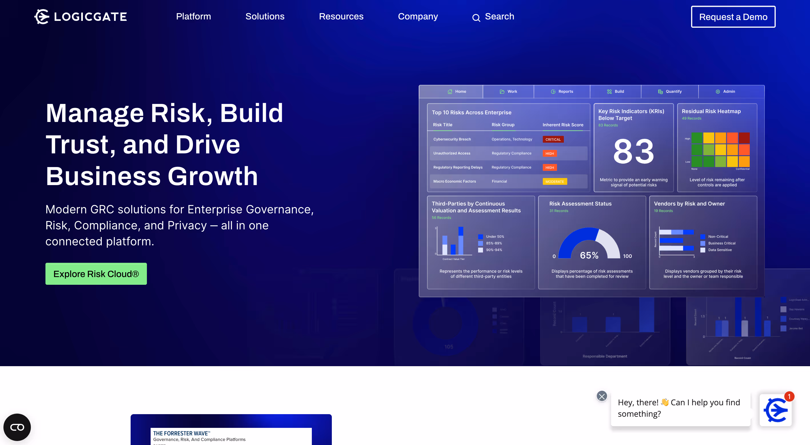LogicGate Risk Cloud
