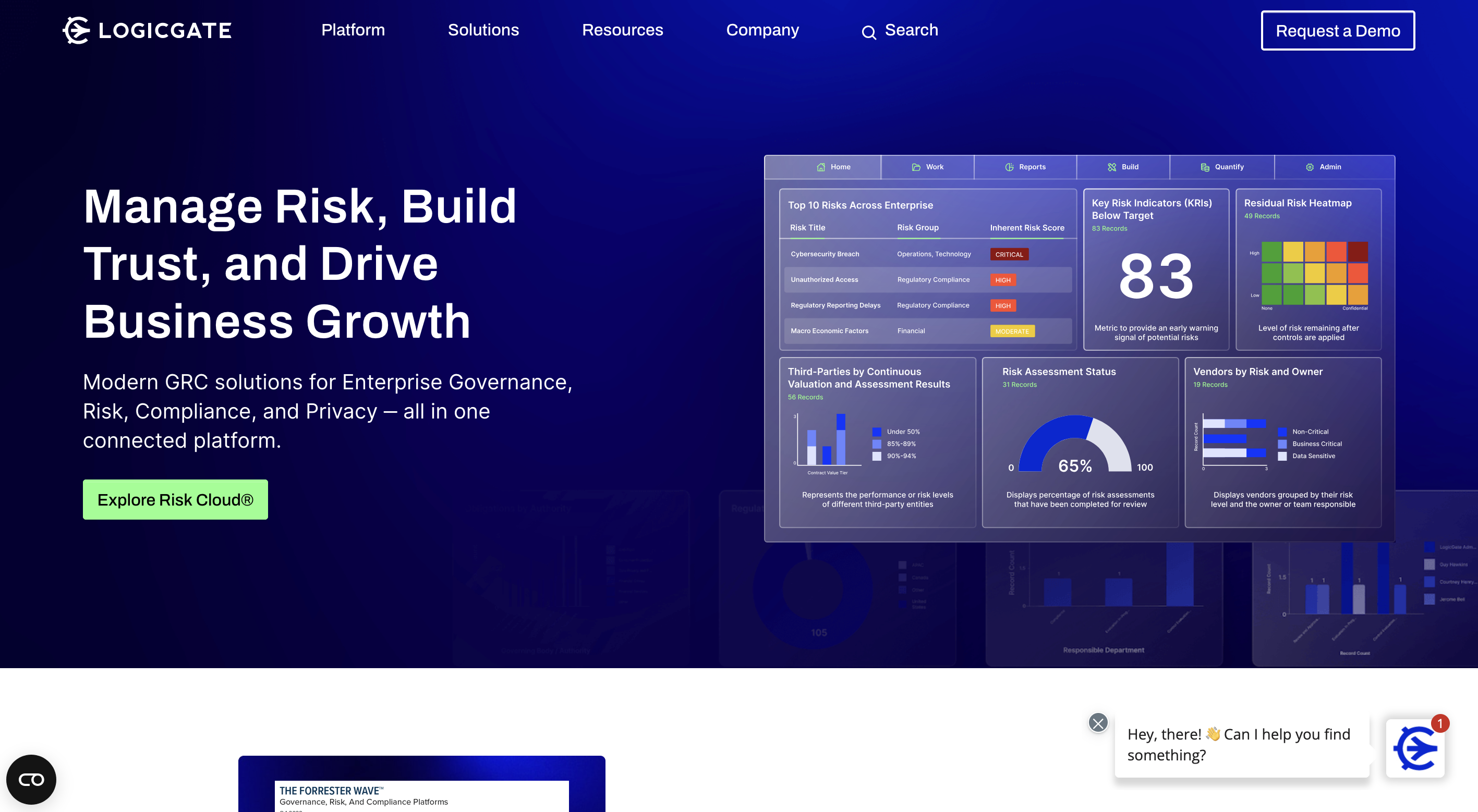 LogicGate Risk Cloud