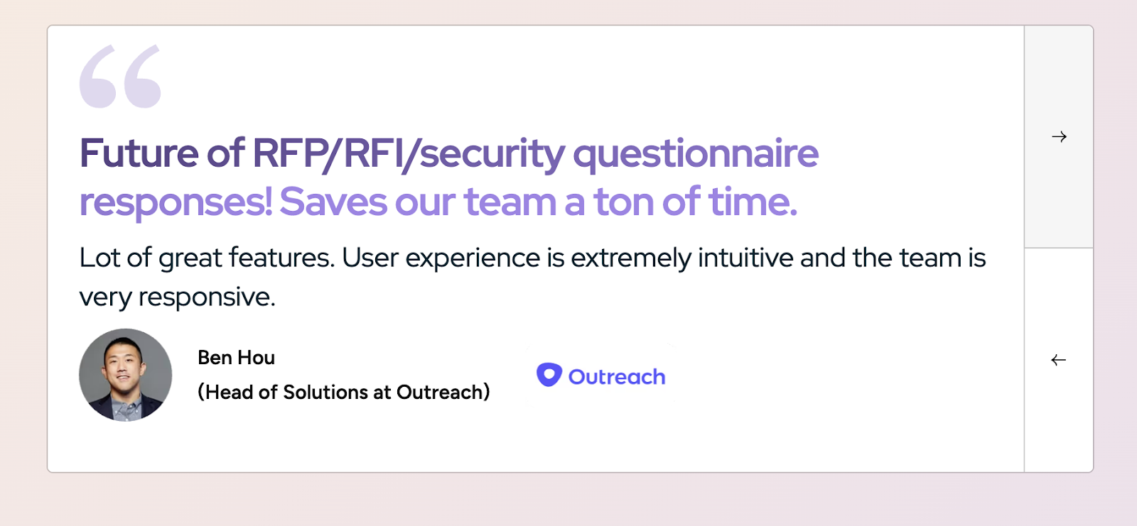 Inventive AI shifts RFP Approach