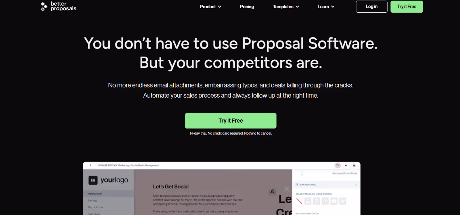 Better Proposals
