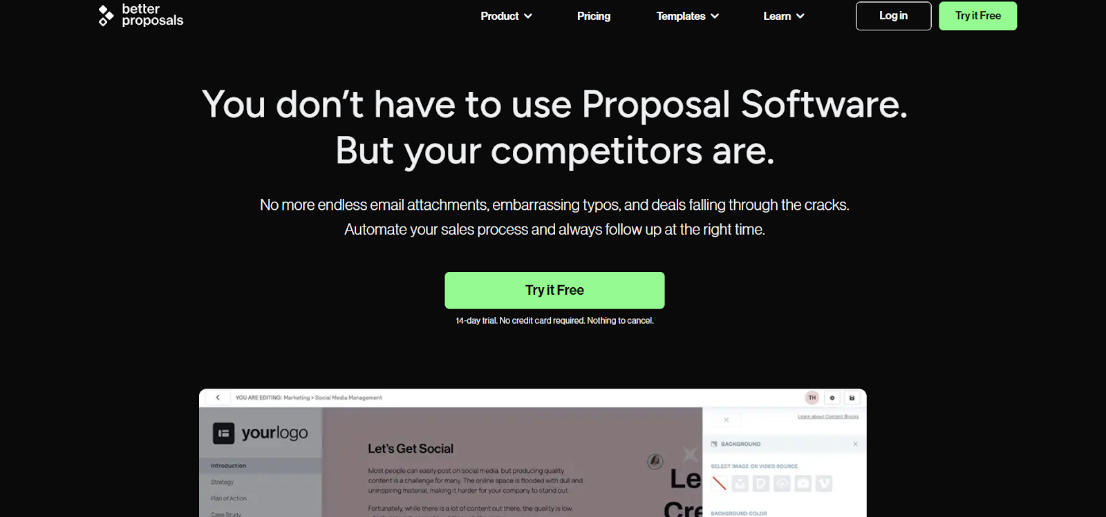 Better Proposals