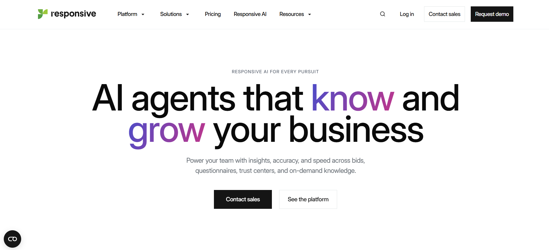 Responsive