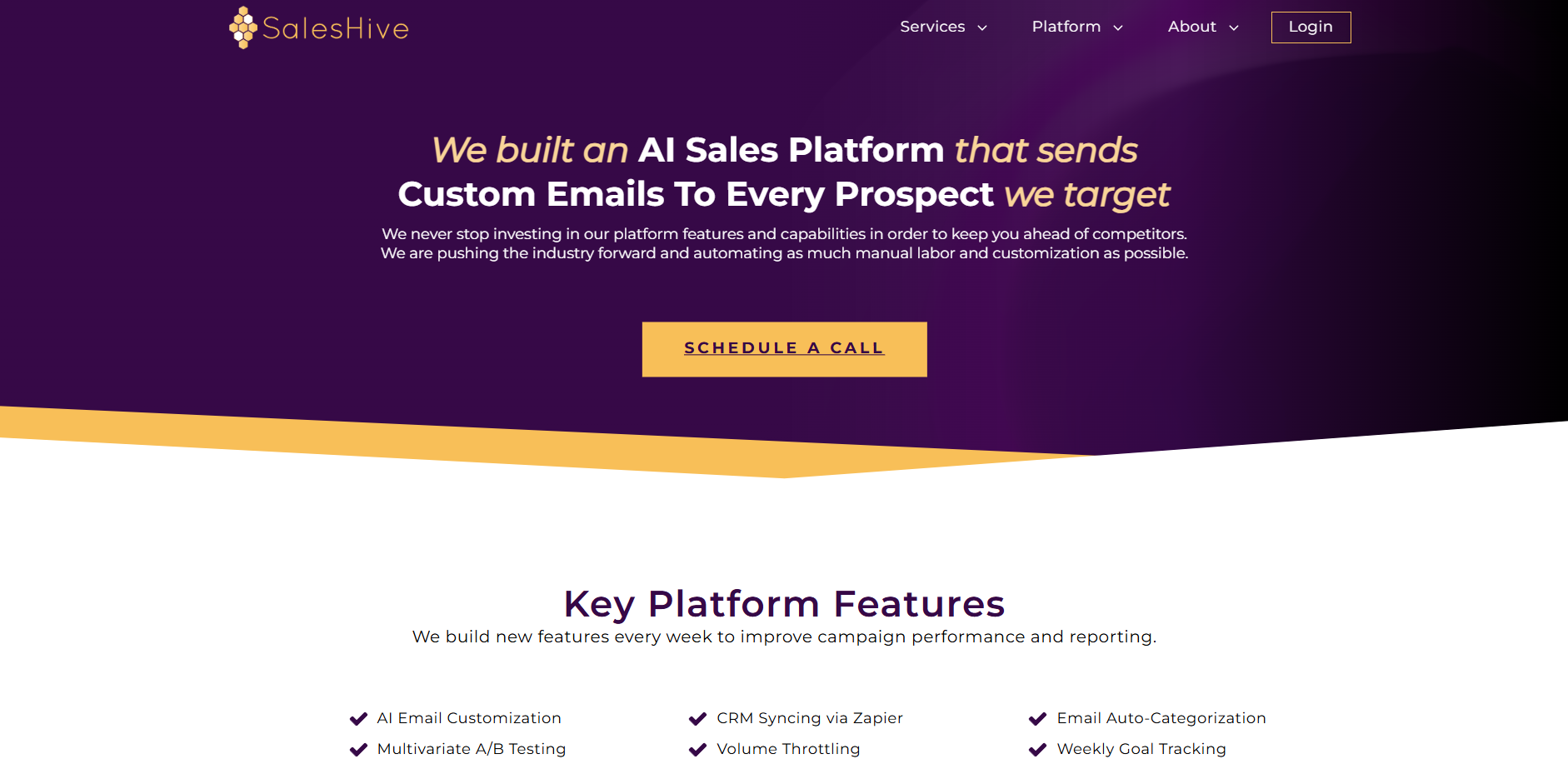 SalesHive - AI-Driven Sales Engagement Platform