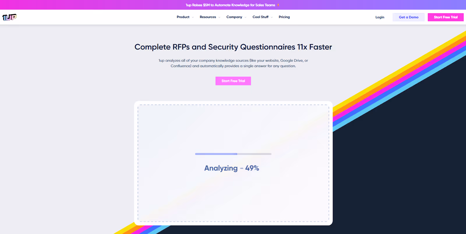 1up - Knowledge & Questionnaire Automation Platform