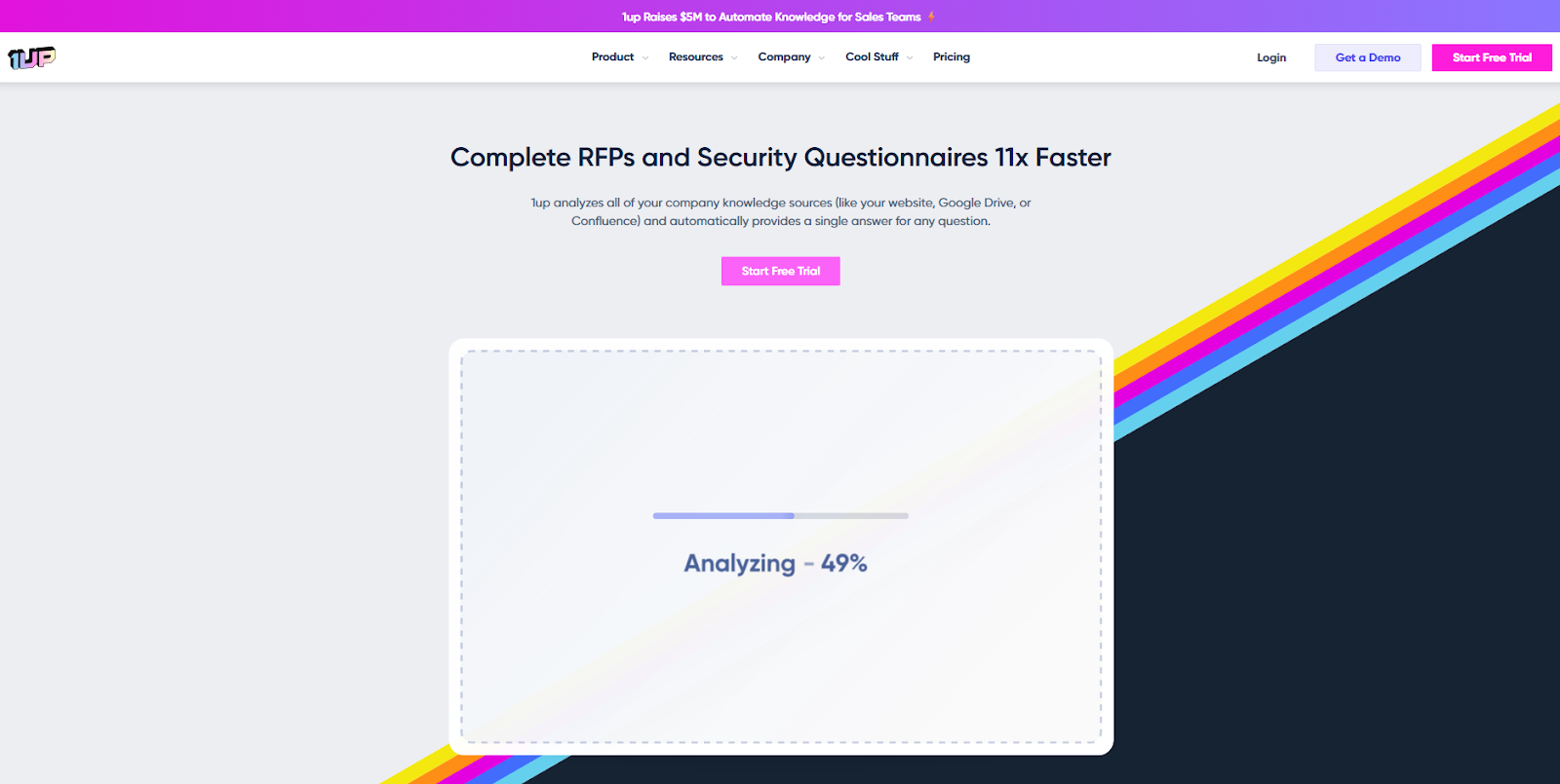 1up - Knowledge & Questionnaire Automation Platform