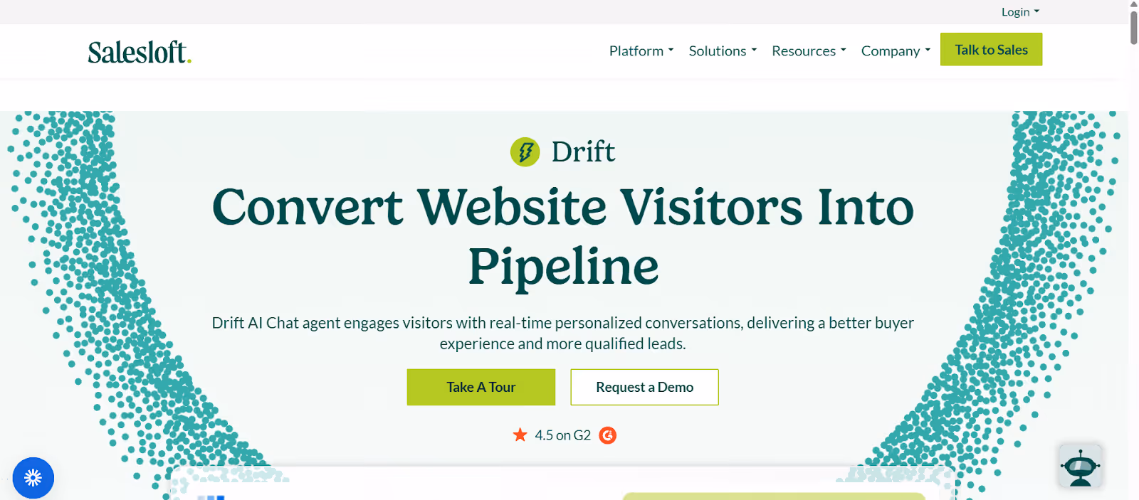 Drift helps RevOps teams scale real-time engagement through AI chatbots
